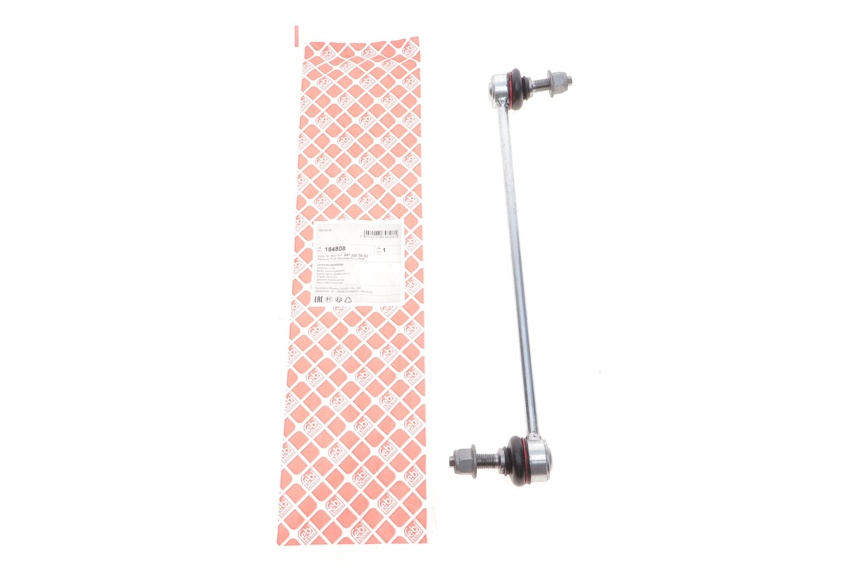 Тяга стабілізатора (переднього) MB A-class (W177)/B-class (W247) 18-