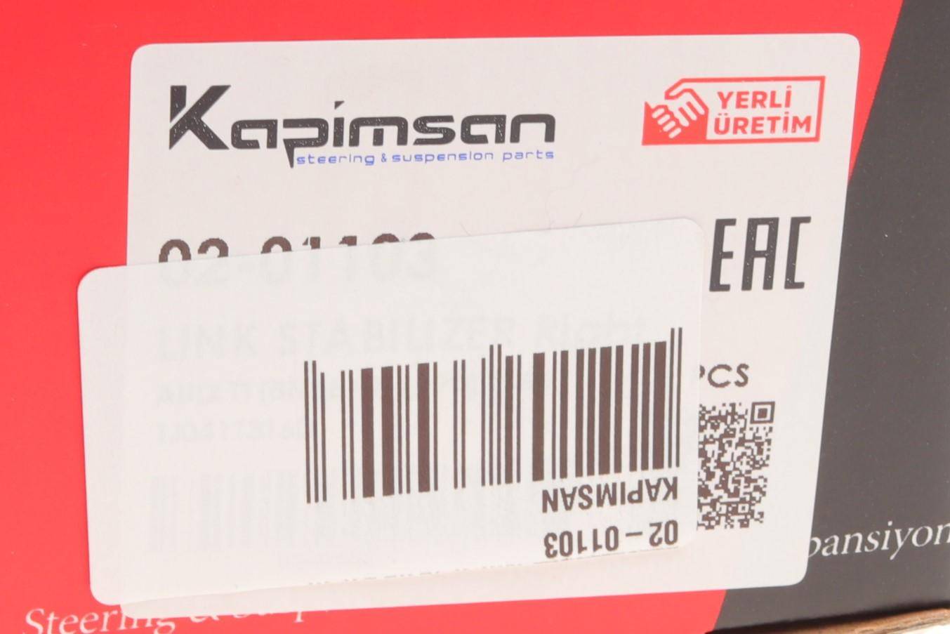 Тяга стабілізатора (переднього) (R) VW Golf IV/ Bora 97-05