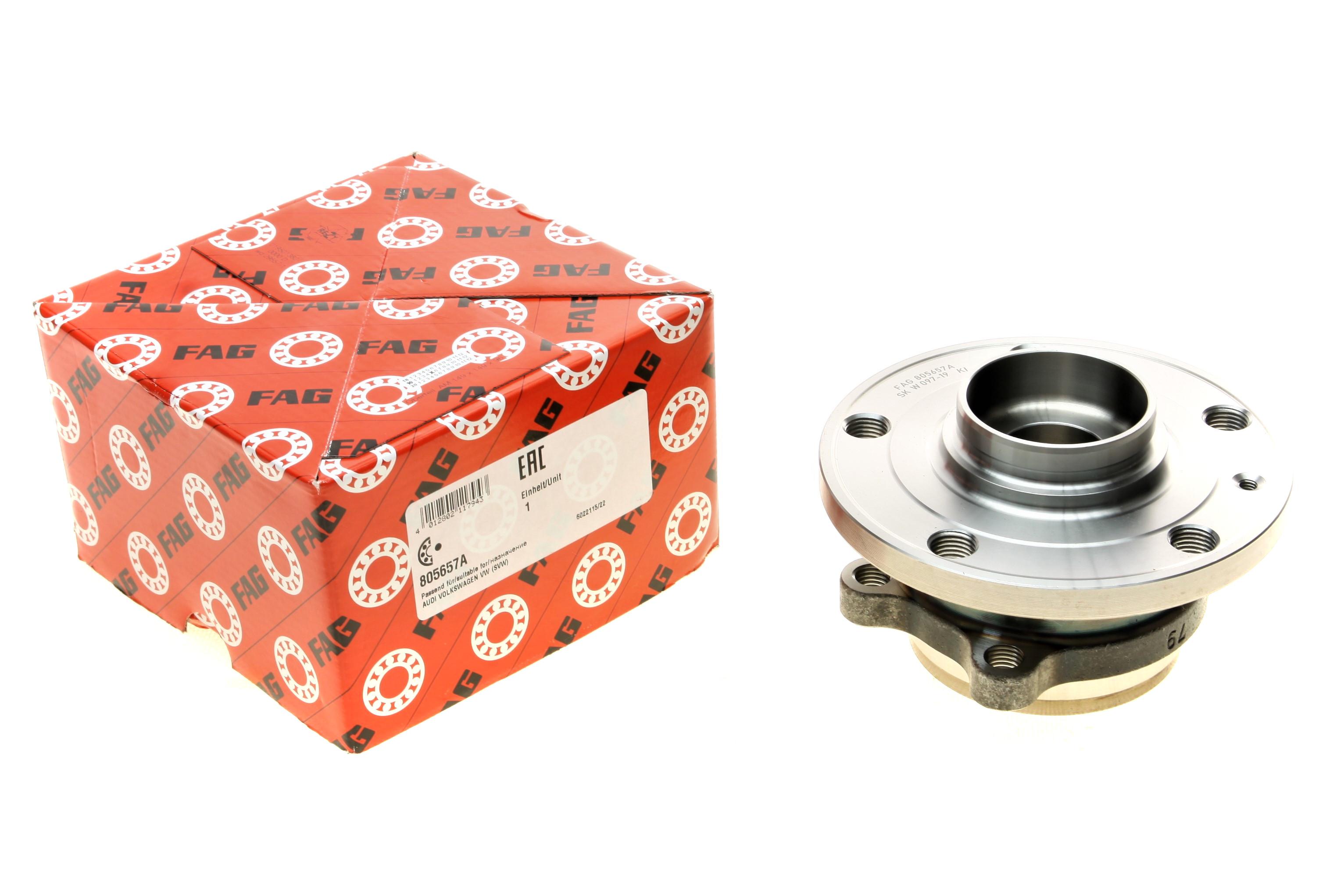 Підшипник маточини (передньої) VW Caddy III/Golf V 03- (4 болти)