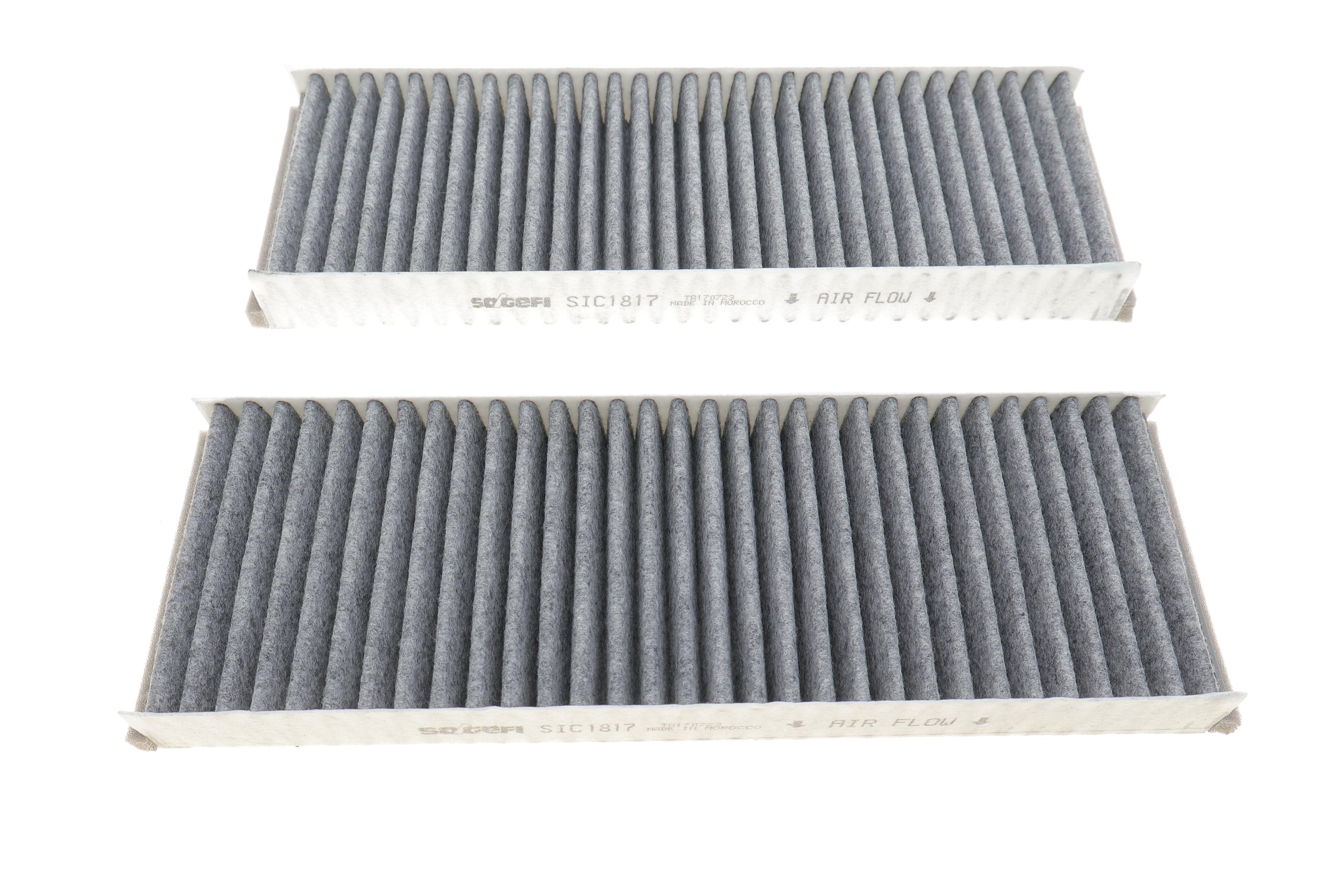 Фільтр салону Audi A6 2.0/2.7TDI 04- (вугільний) (к-кт 2 шт.)