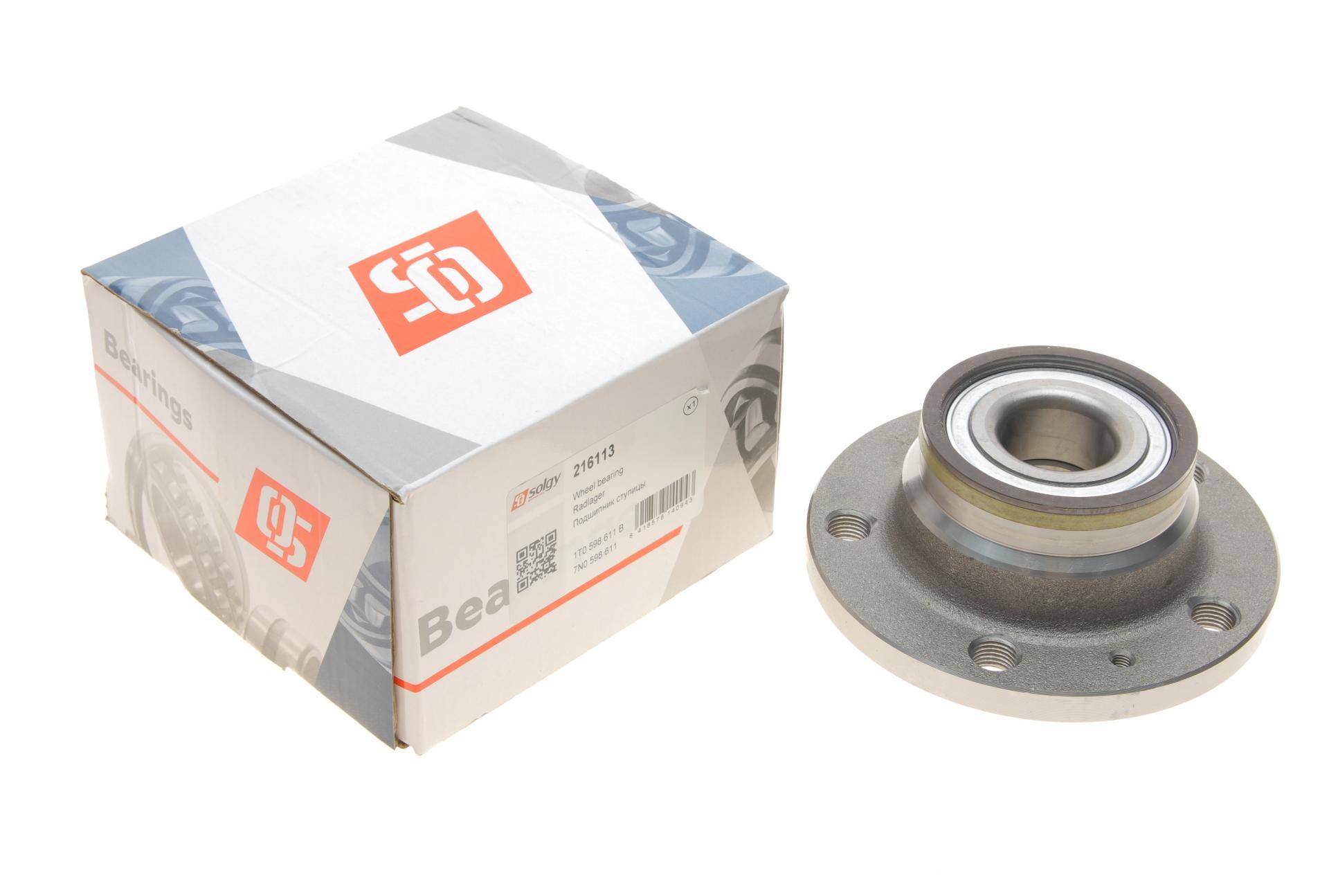 Підшипник маточини (задньої) VW Caddy 03-/Golf V/Skoda Octavia