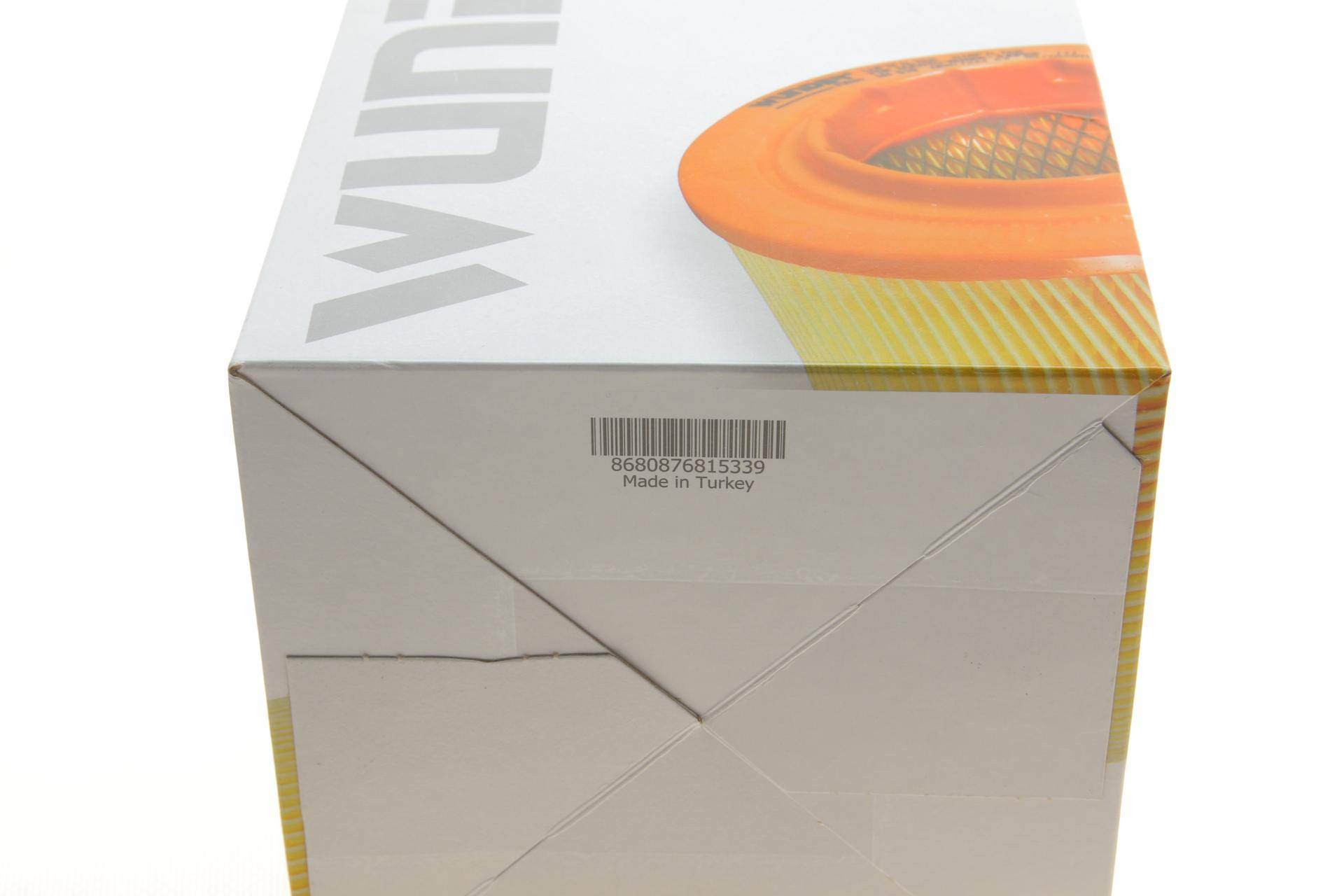 Фільтр повітряний VW Caddy 2.0SDI 04-10 (з поролоном)