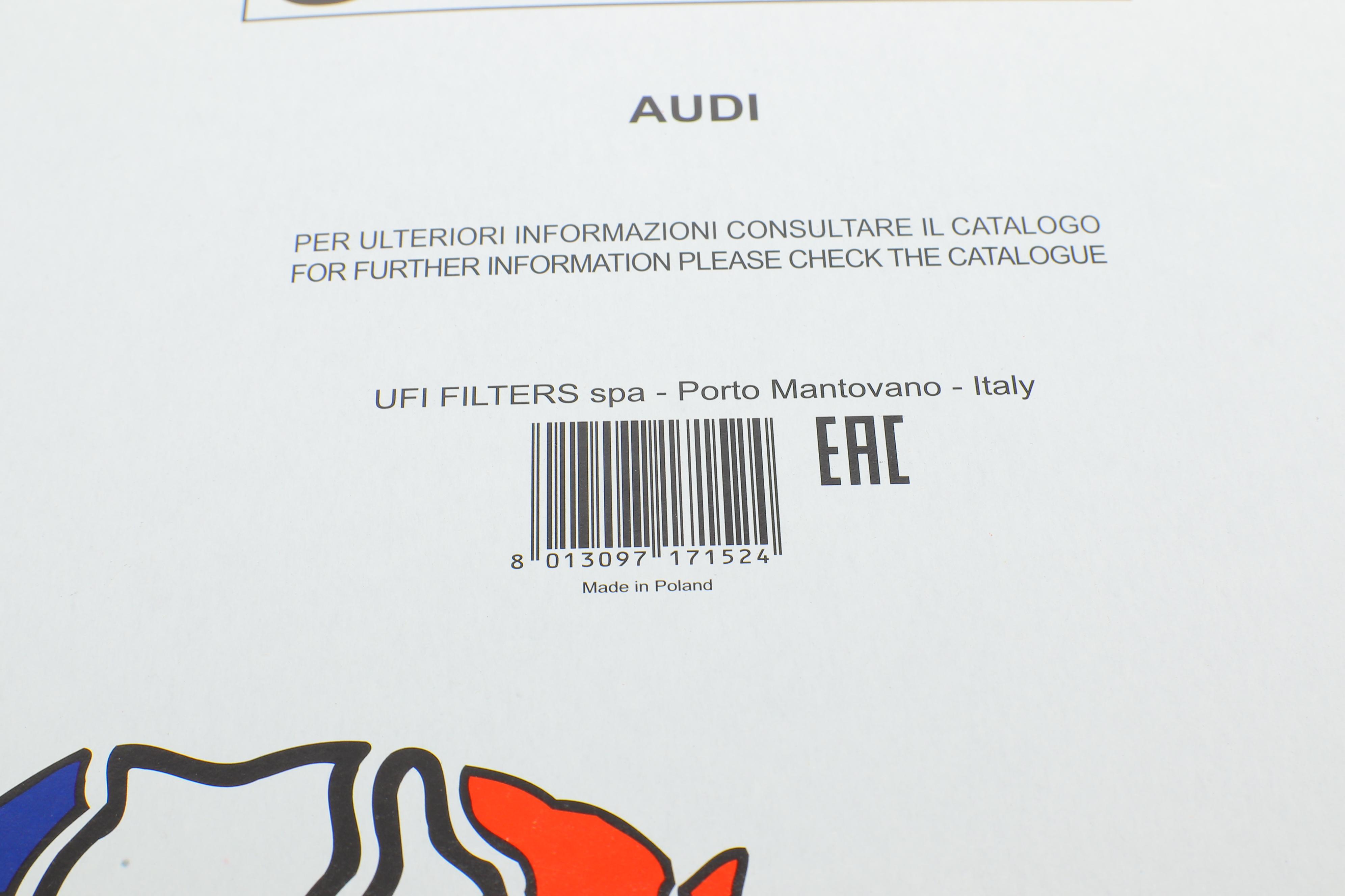 Фільтр салону Audi A4/A6 1.8-4.2TFSI/2.0-3.0TDI 07-/Q5 09-/Porche Macan 2.0-3.6 14-