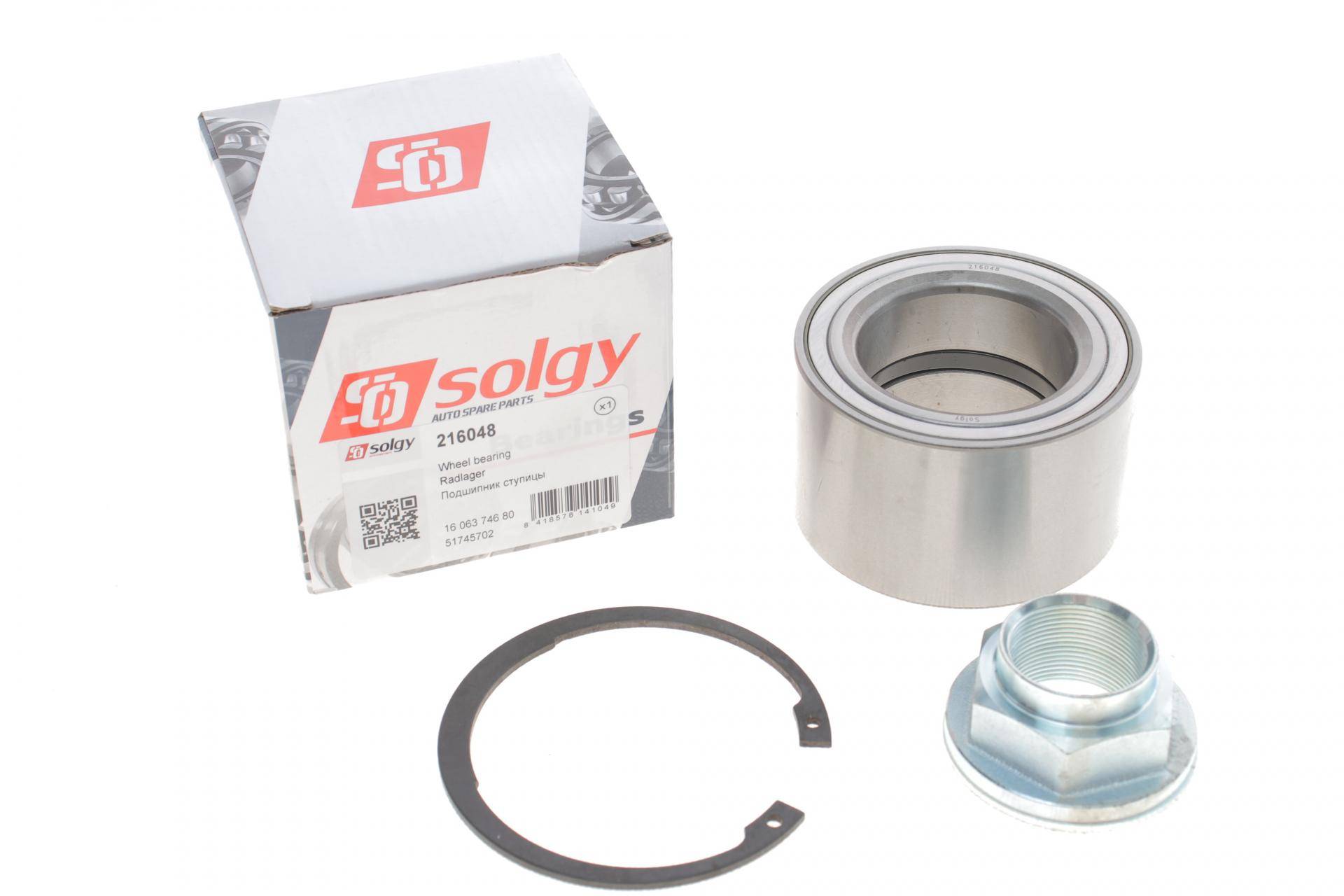 Підшипник маточини (передньої) Fiat Ducato 06- (10-14) (к-кт)