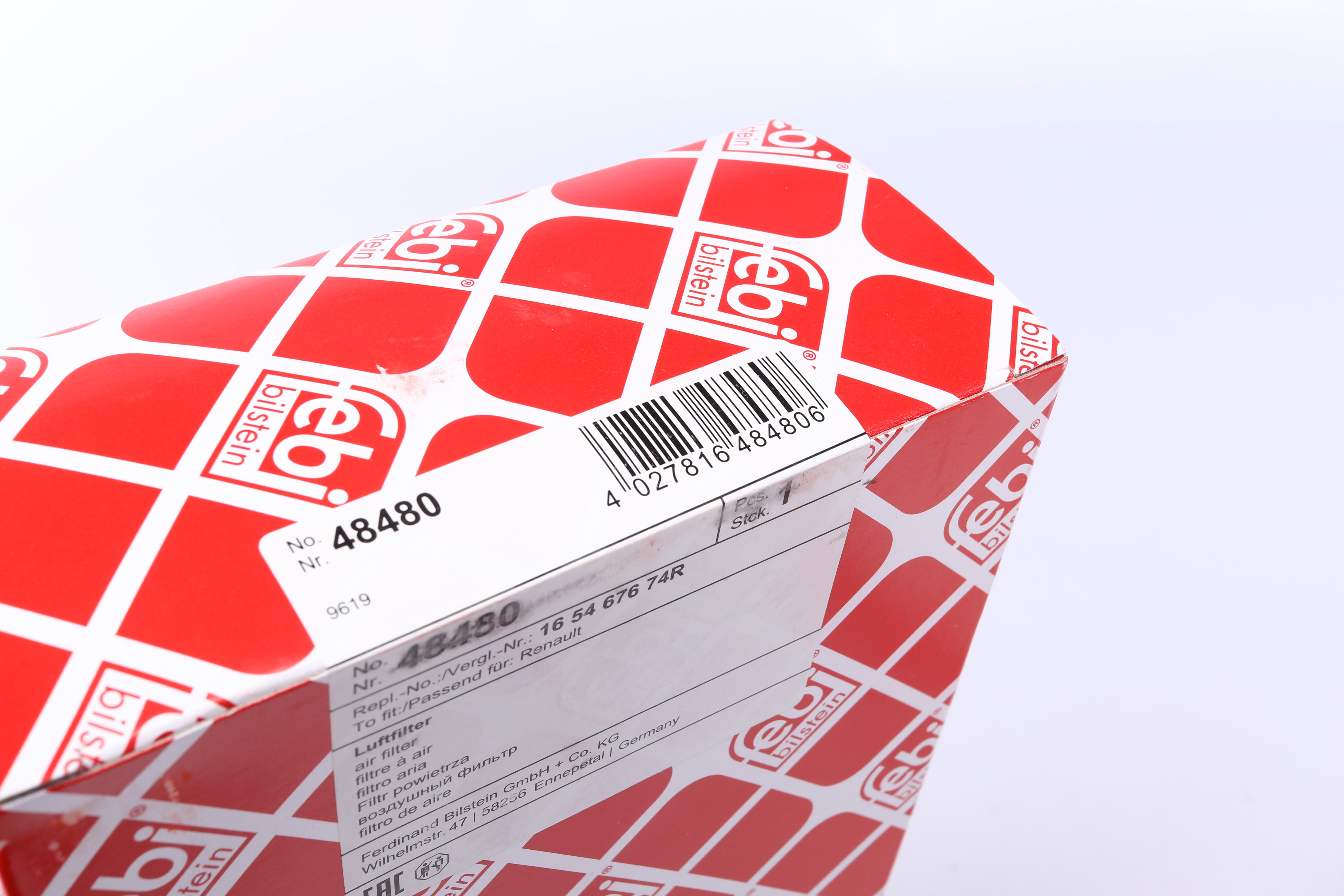 Фільтр повітряний Renault Clio/Dacia Logan 0.9-1.6 10-