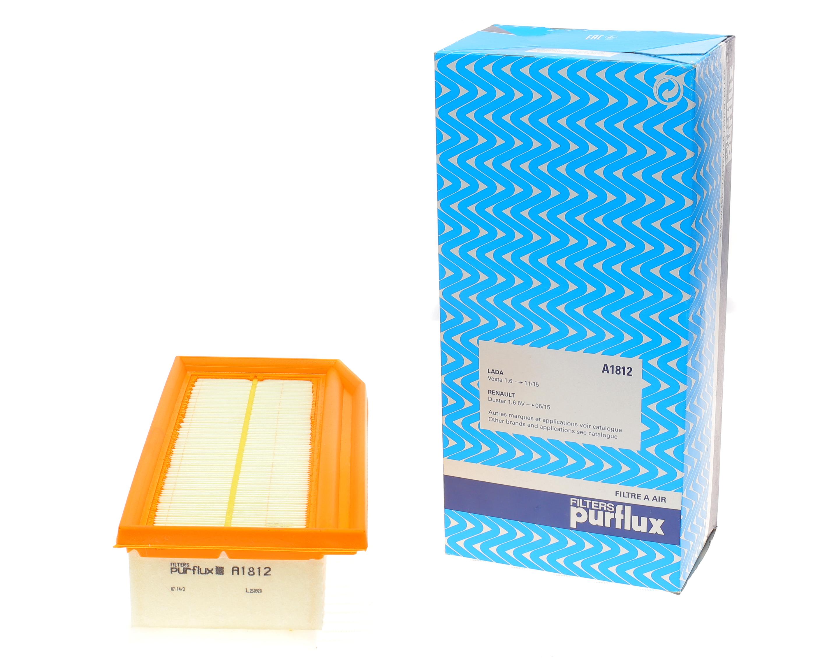 Фільтр повітряний Renault Clio/Dacia Logan 0.9-1.6 10-