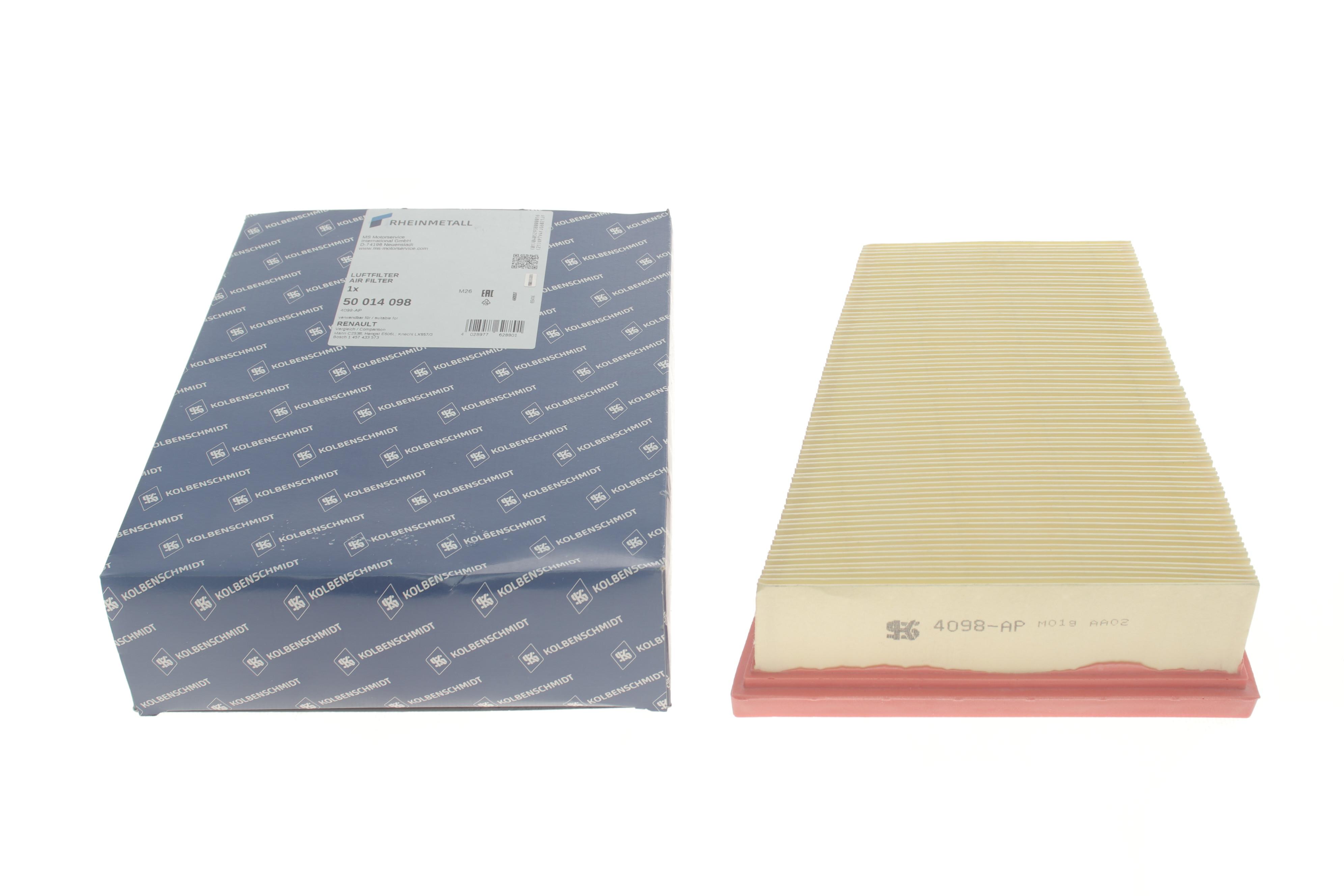 Фільтр повітряний Renault Kangoo II 1.5 Blue dCi 19-/Megane/Scenic 1.9 dCi 03-08/ 2.0 dCi 09-