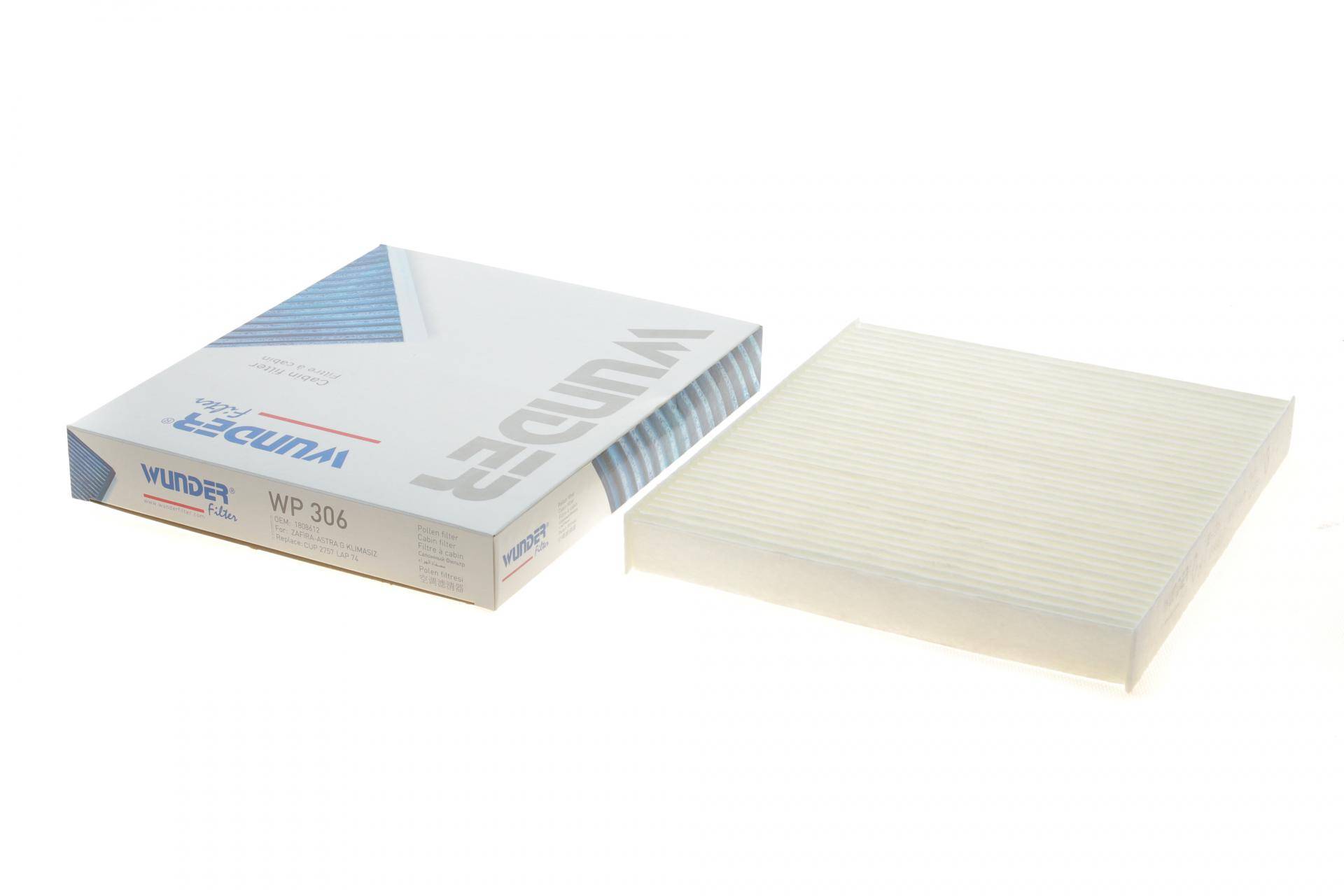 Фільтр салону Opel Astra F/G/H 96- (BEHR)