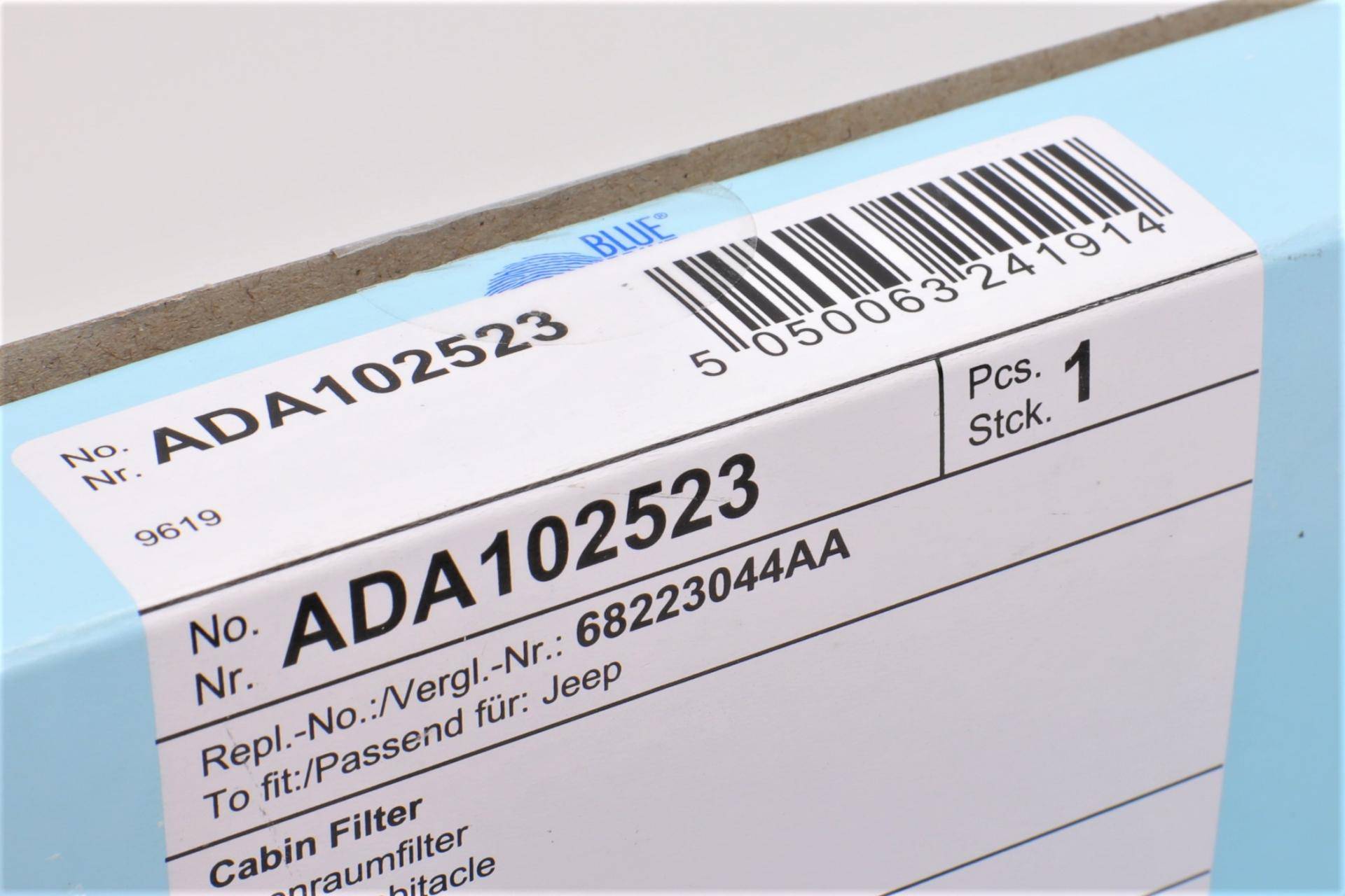 Фільтр салону Jeep Grand Cherokee 2.0 CRD/3.2 13-