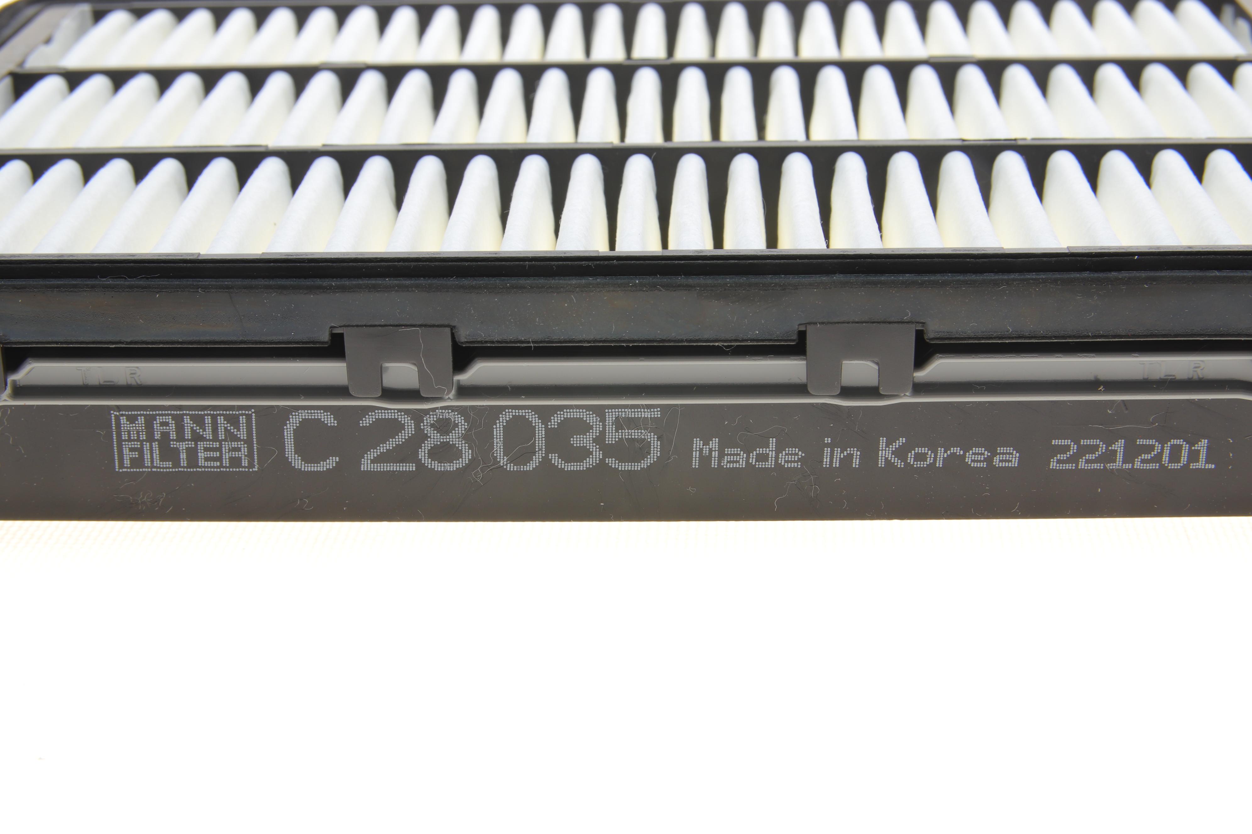 Фільтр повітряний Hyundai Tucson 1.6GDI/2.0/2.4GDI 15-/Kia Sportage 1.6GDi/2.0/2.4 16V DOHC 15-