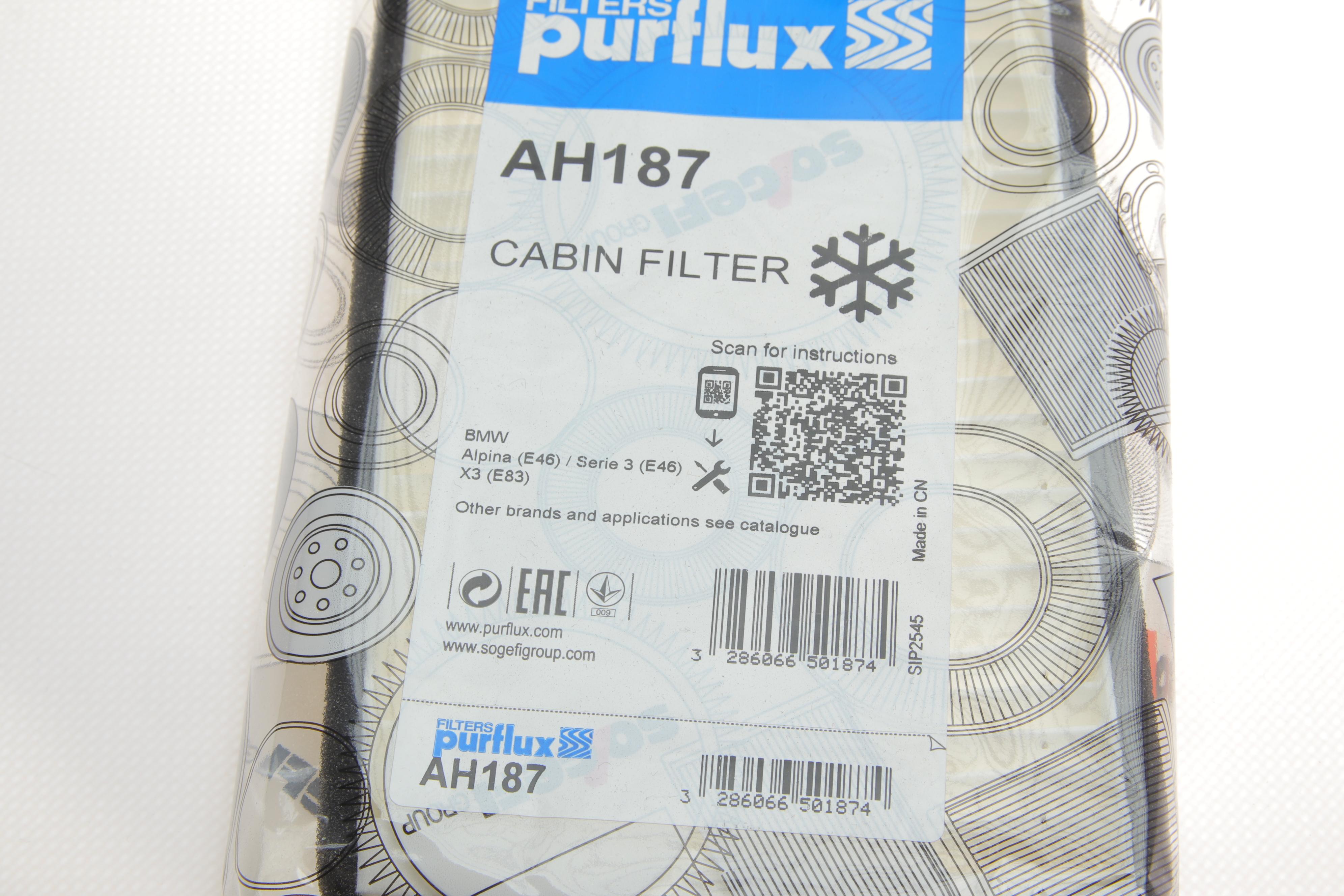 Фільтр салону BMW 3 (E46) 98-05/X3 04-