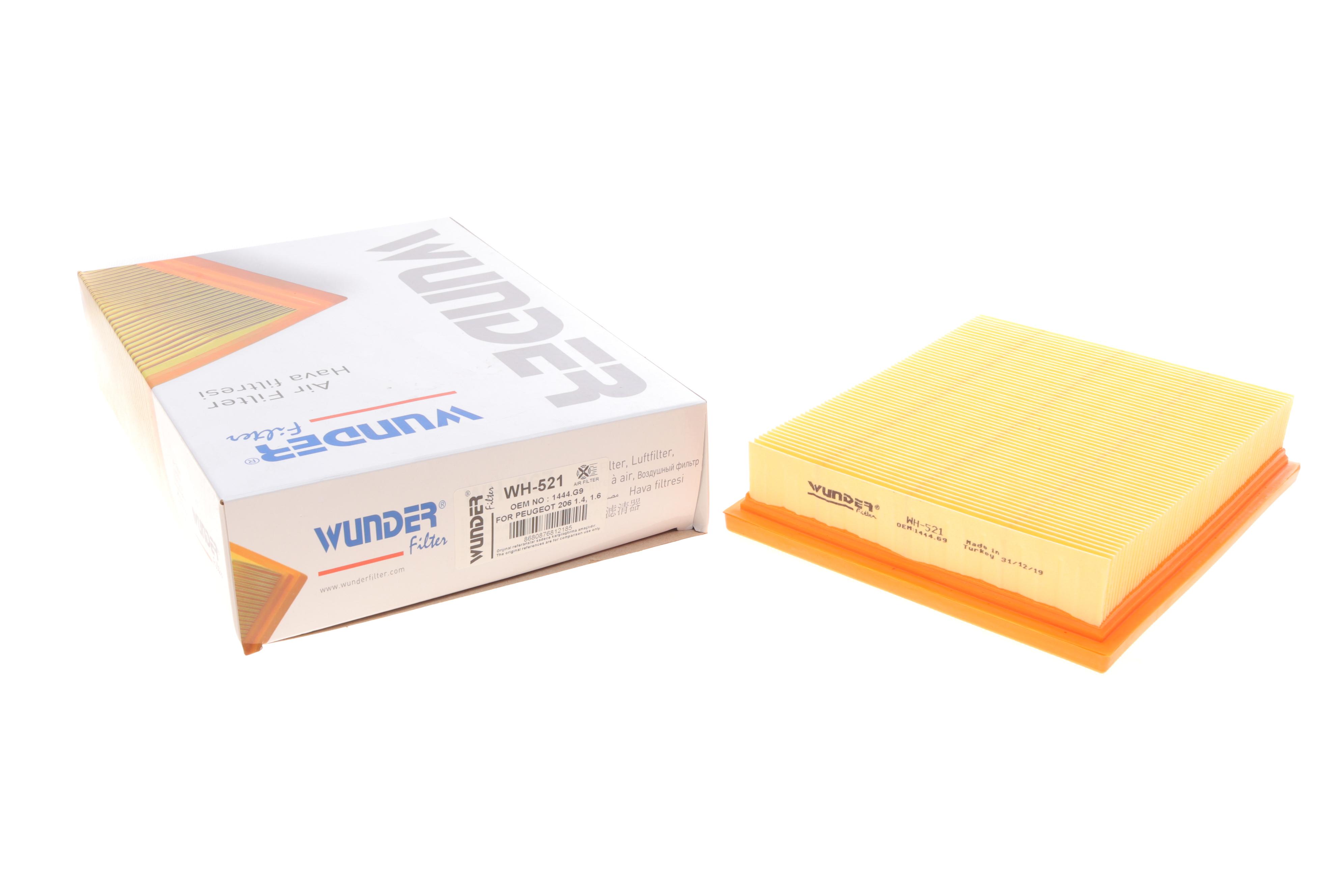 Фільтр повітряний Citroen Xsara 1.4i 00-05/1.6i 00-10/Peugeot 206 1.4/1.6i 98-09