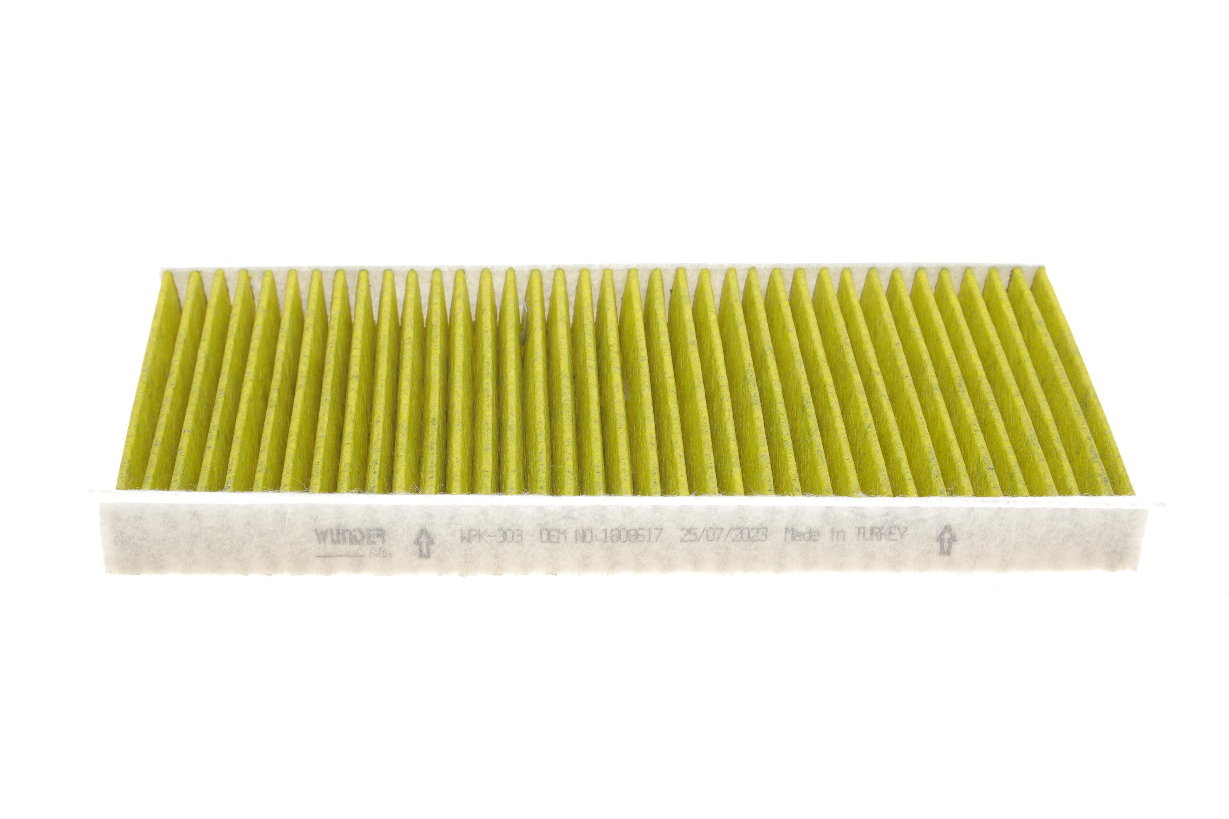 Фільтр салону Opel Combo 1.3CDT/1.7DI/CDTI 01- (вугільний)