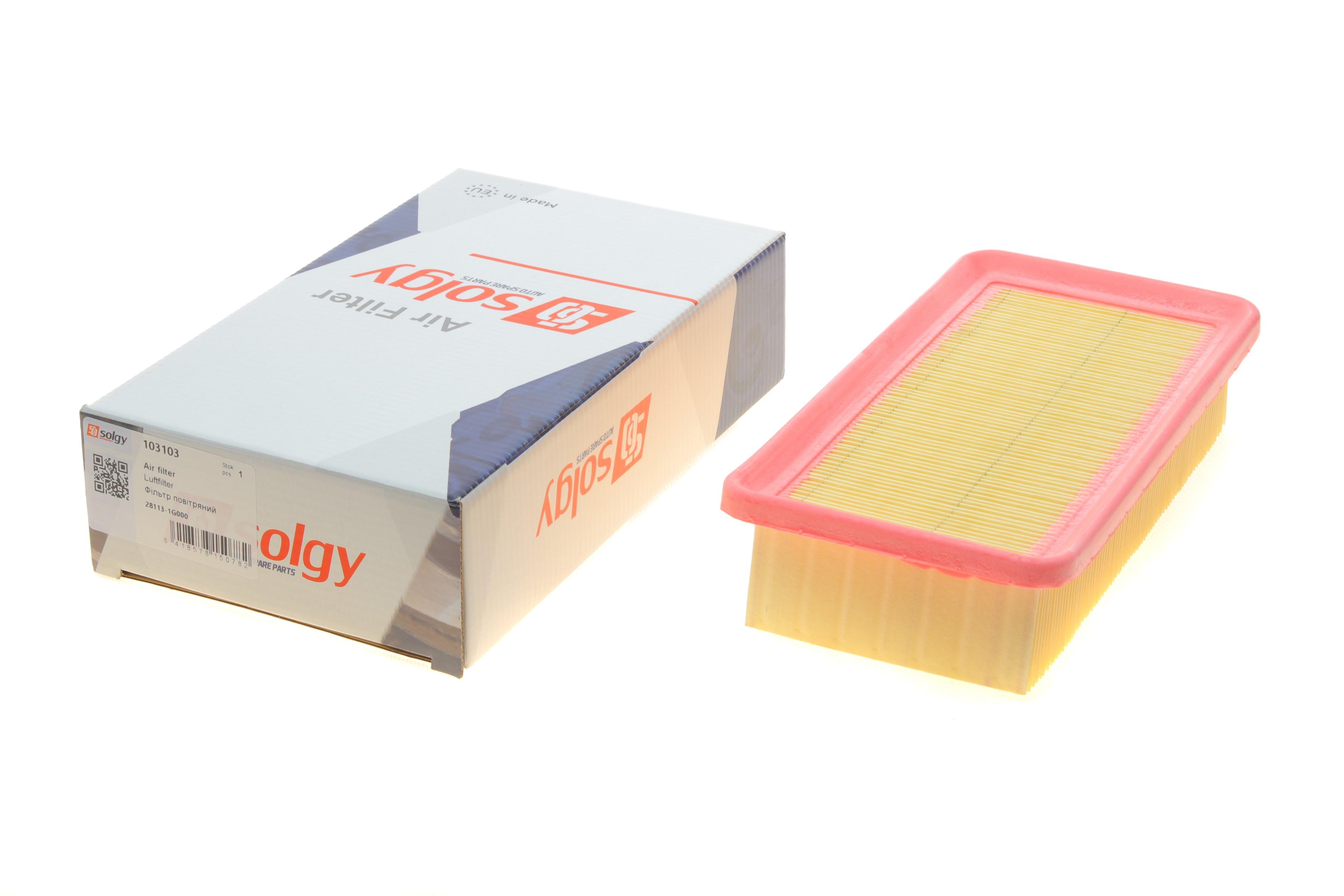 Фільтр повітряний Hyundai Accent III/Kia Rio II 1.4GL/1.6GLS 05-11