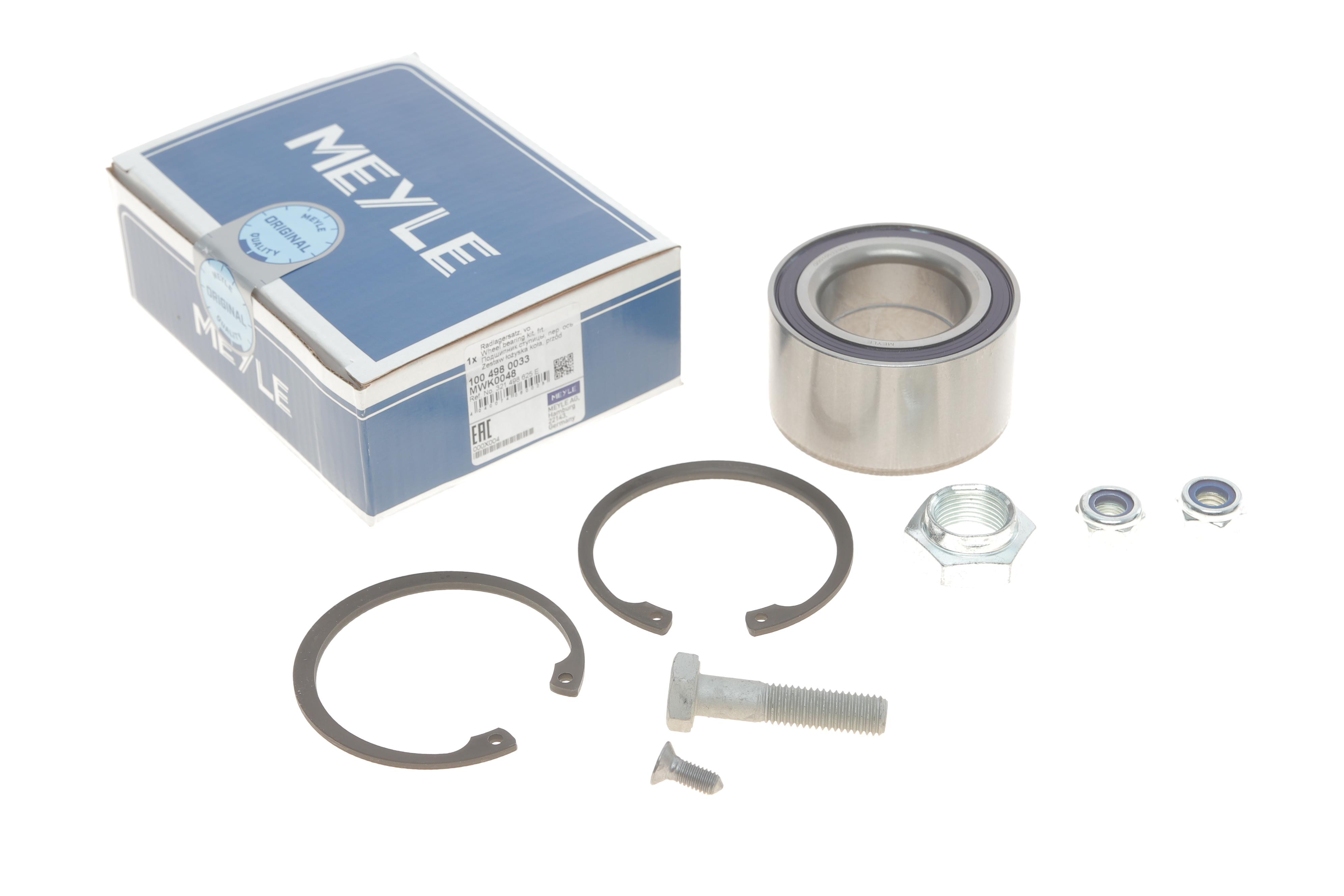 Підшипник маточини (передньої) VW Passat/Audi 80/90 74-88 (39x68x37) (к-кт)