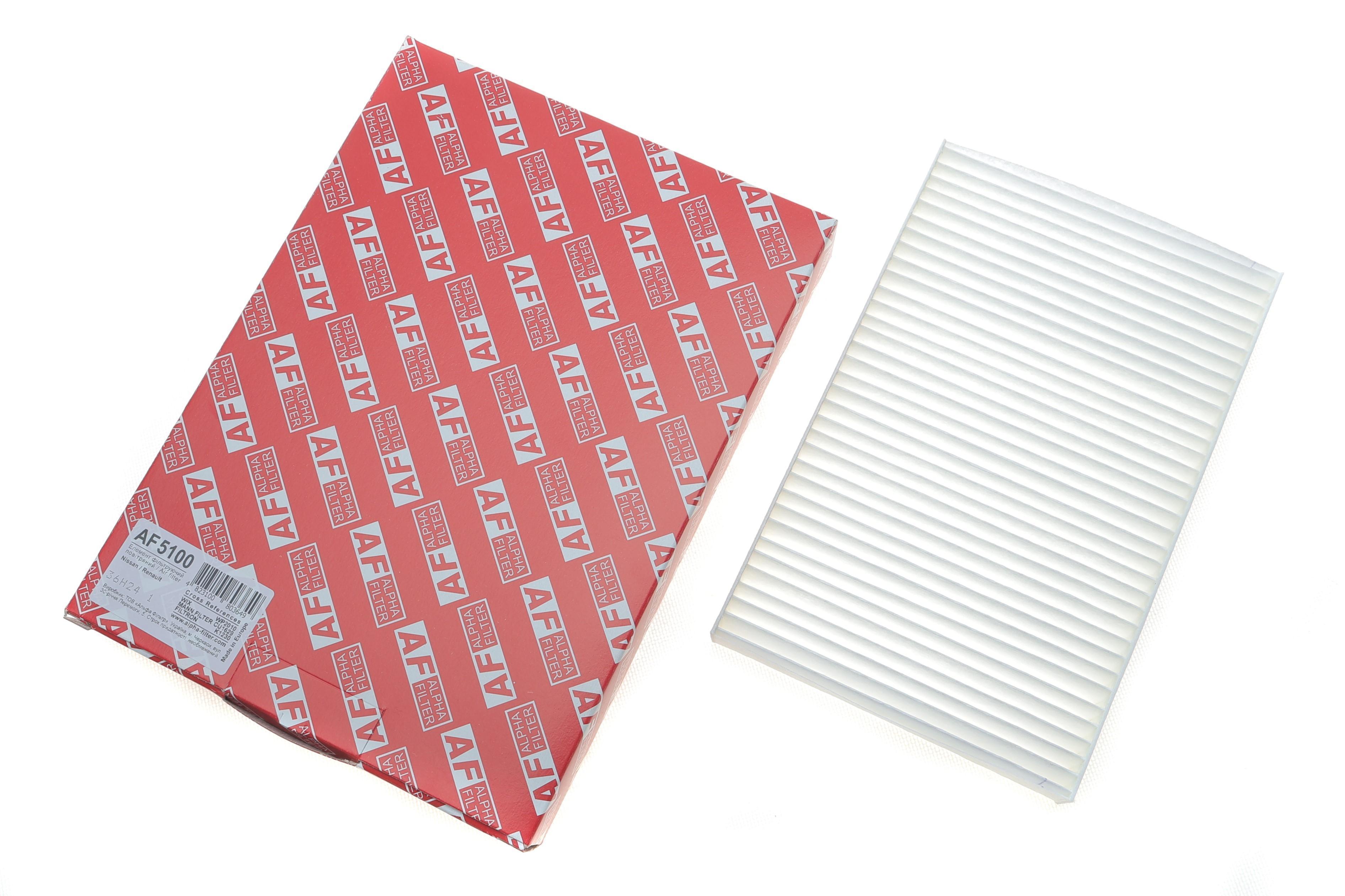 Фільтр салону Nissan Tiida/Pulsar 14-/Juke/Renault Fluence 10-