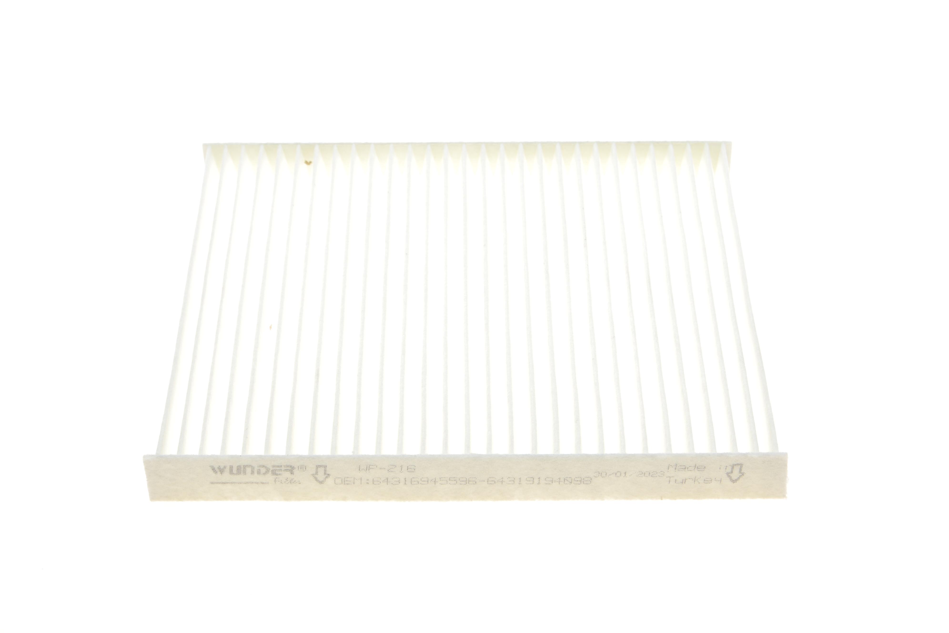 Фільтр салону BMW X5 (E70/F15/F85) 2.0-4.8 07-/X6 (E71/F16/F86) 3.0-4.4 07- B47/M57/N20/N47/N52/N54/N55/N57/N62/N63