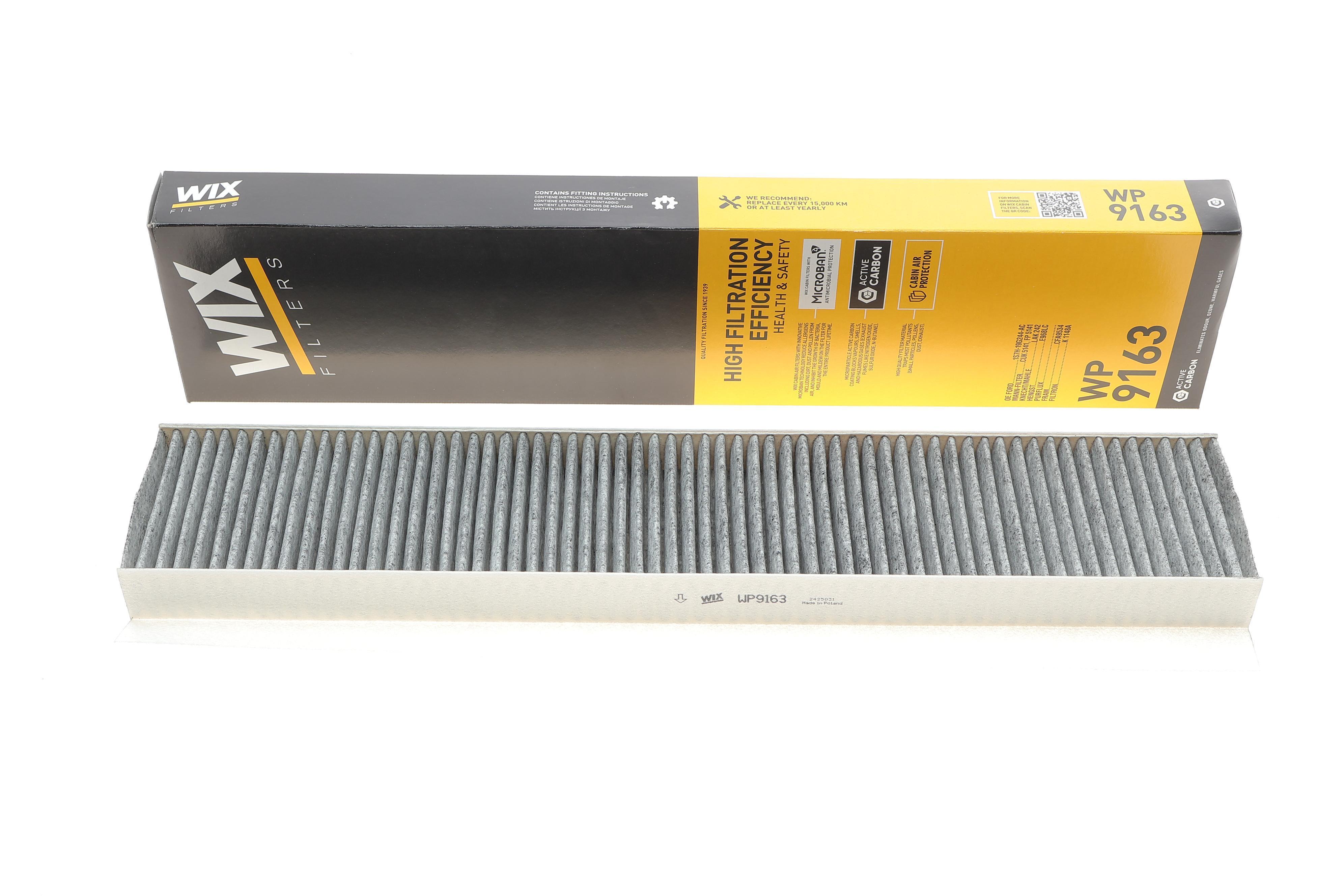 Фільтр салону Ford Mondeo III 00-07 (вугільний)