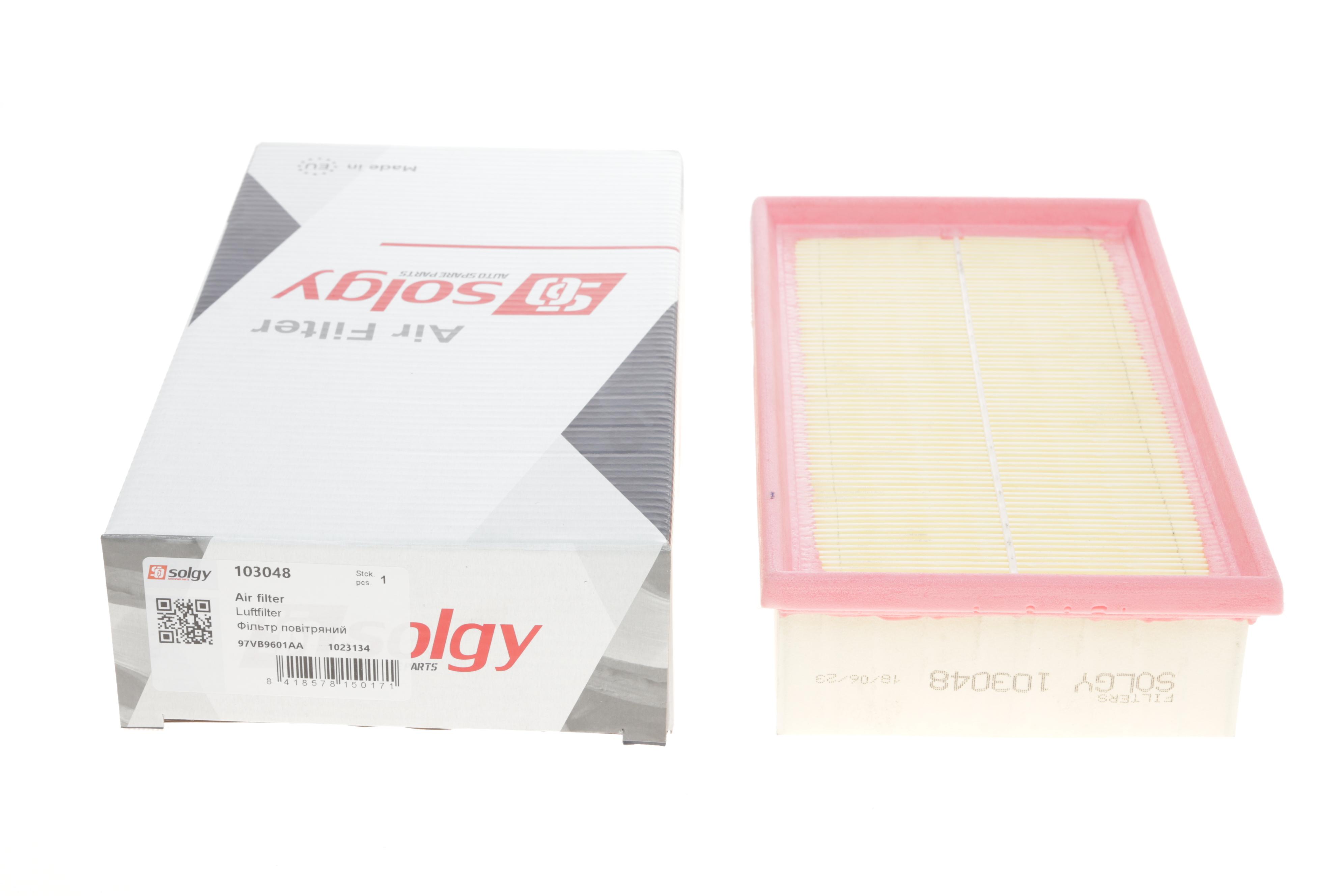 Фільтр повітряний Ford Transit 97-00 (короткий)