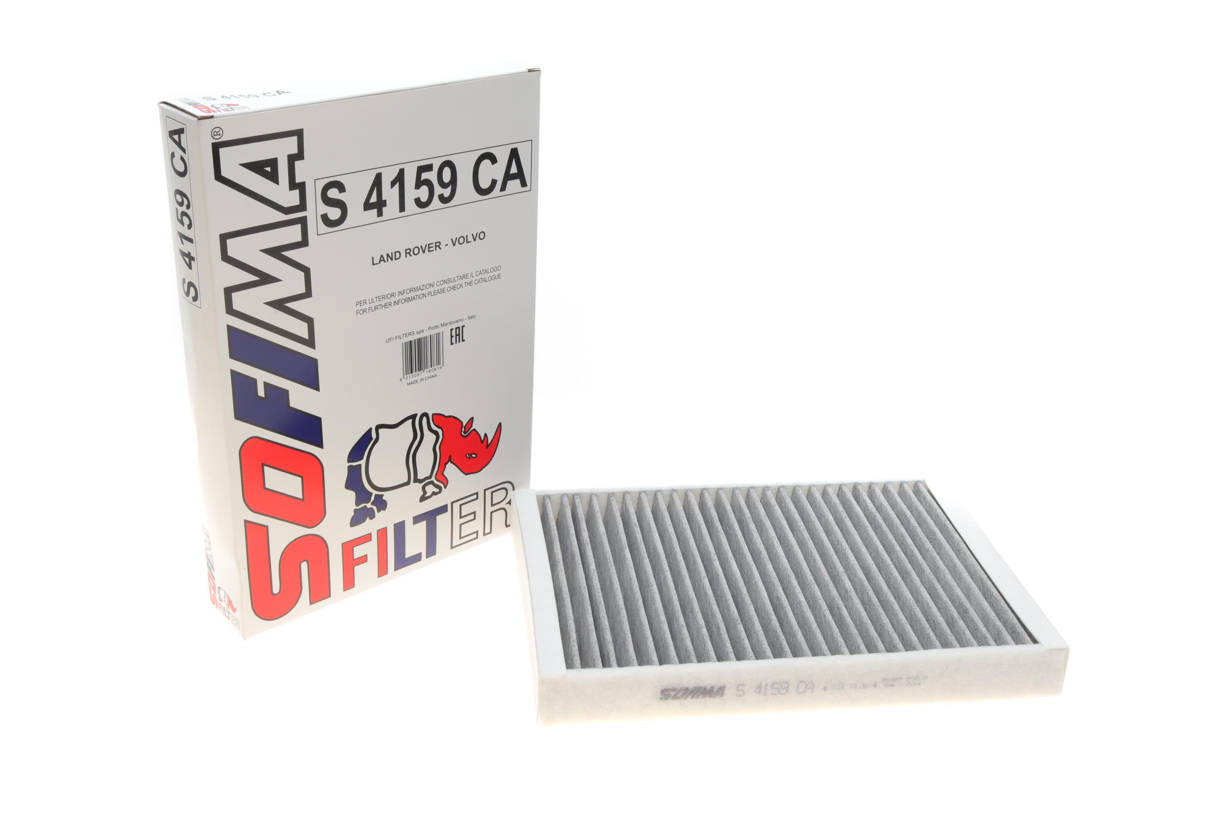 Фільтр салону Land Rover Discovery Sport/Evoque 14-/Freelander 2 /Volvo S60 II/S80 II 06- (вугільний)