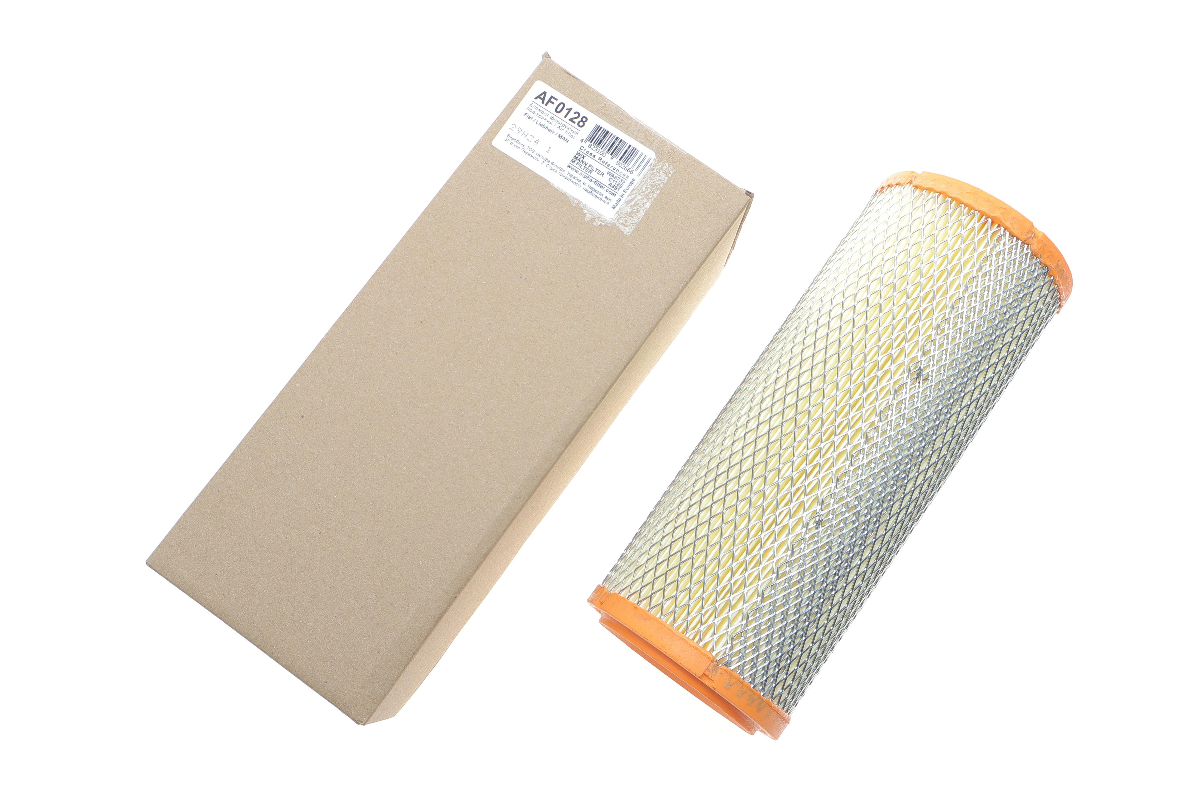 Фільтр повітряний Fiat Doblo 1.6 16V/1.9D/JTD 01-