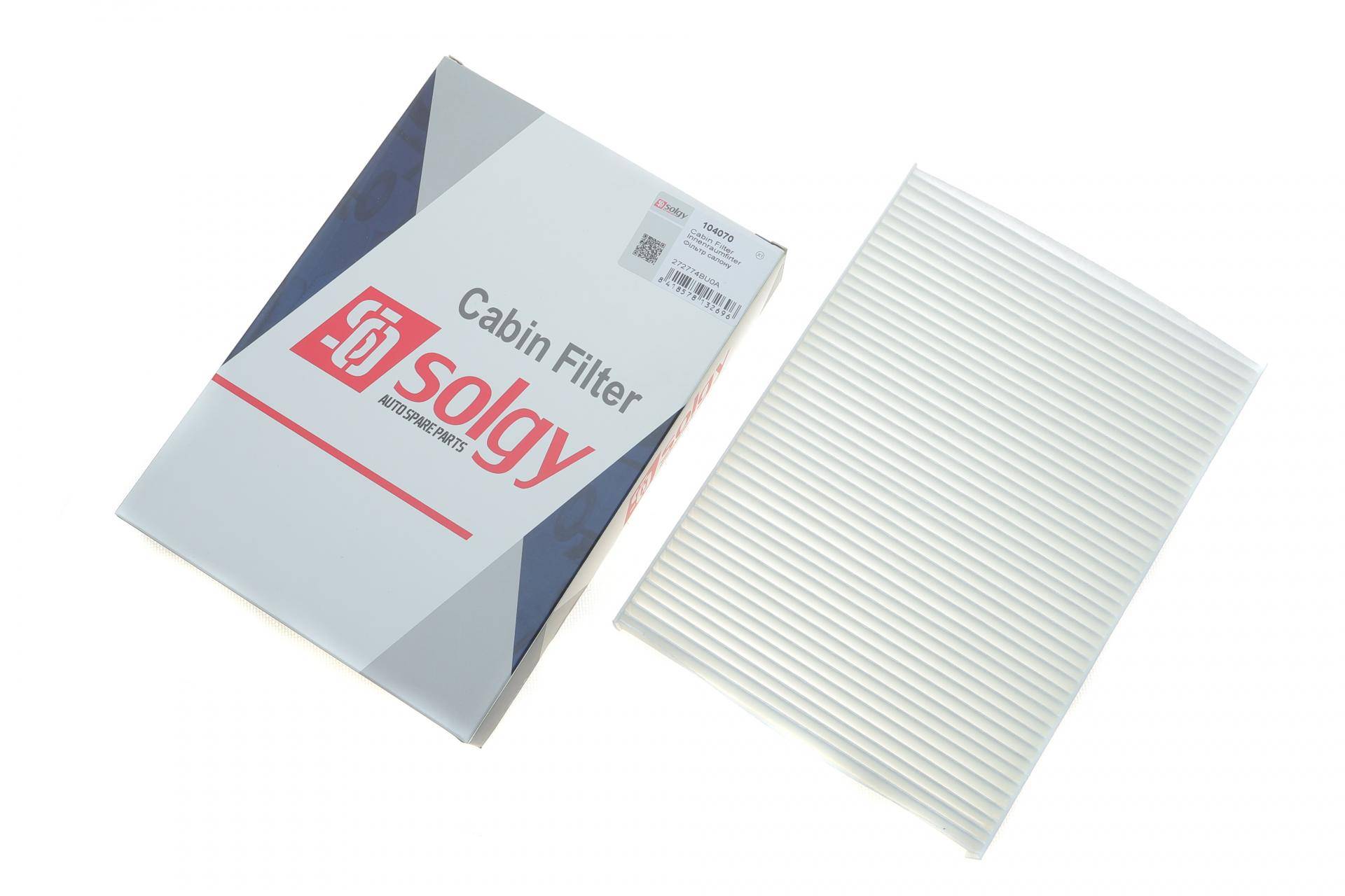 Фільтр салону Nissan Qashqai 1.2-1.6dCi/Rogue 2.5i 13-