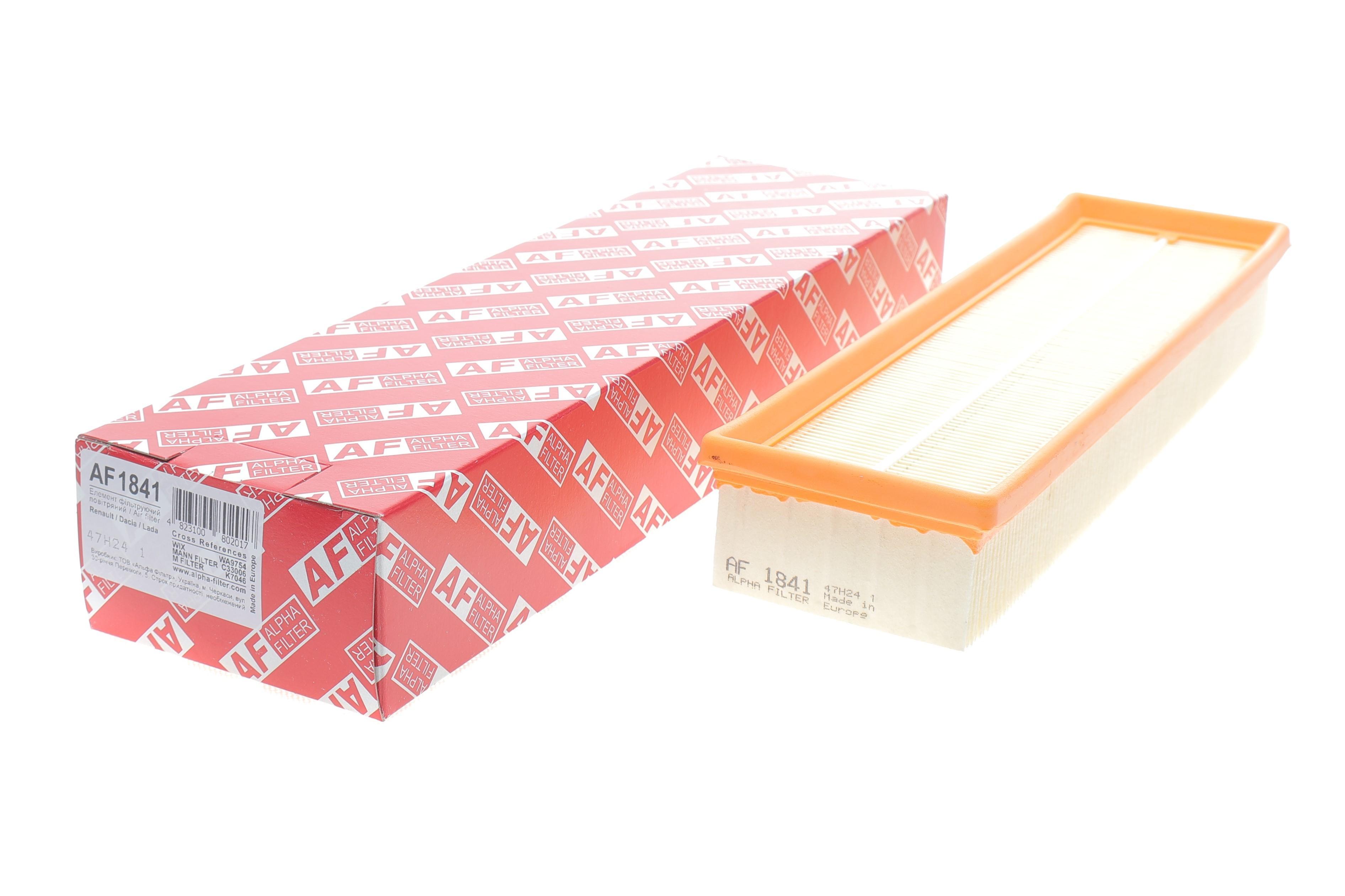 Фільтр повітряний Renault Dokker 1.6MPI 12-/Logan/Sandero 1.4 /1.6/MPI 11-/Lada Largus 1.6 12-