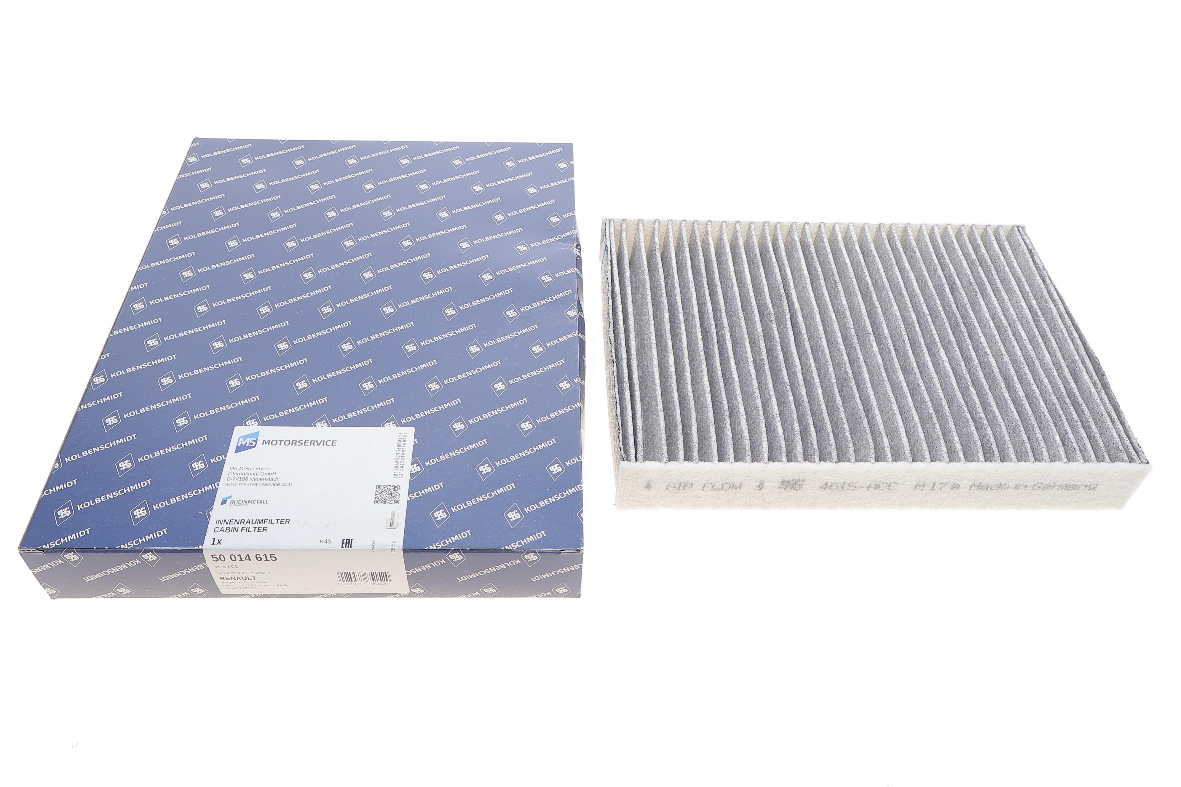 Фільтр салону Renault Scenic III 09-/Trafic III 14- (вугільний)