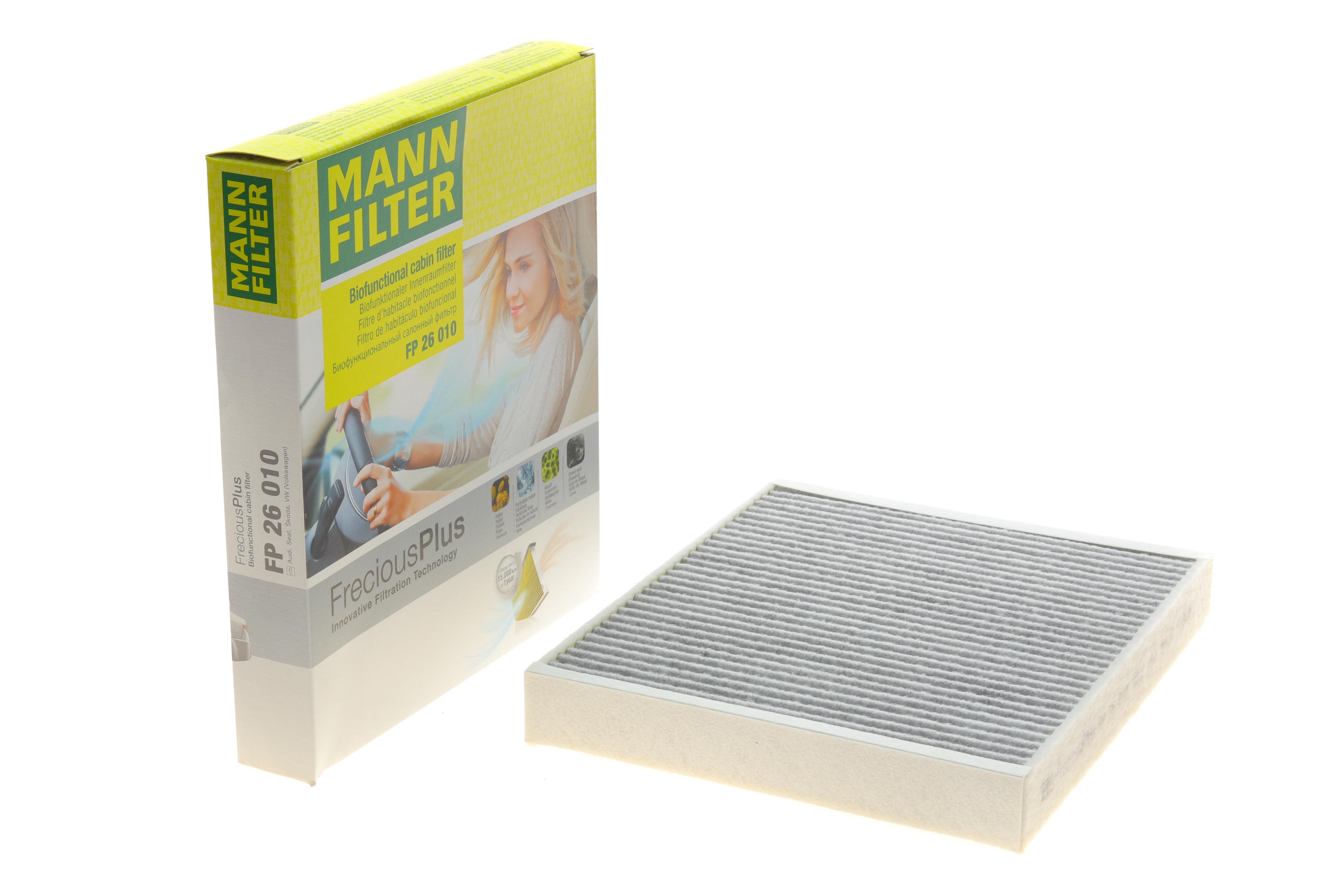 Фільтр салону VW Polo/Skoda Fabia 99-/Rapid 11-/Seat Ibiza 02- (вугільний/антибактеріальний)