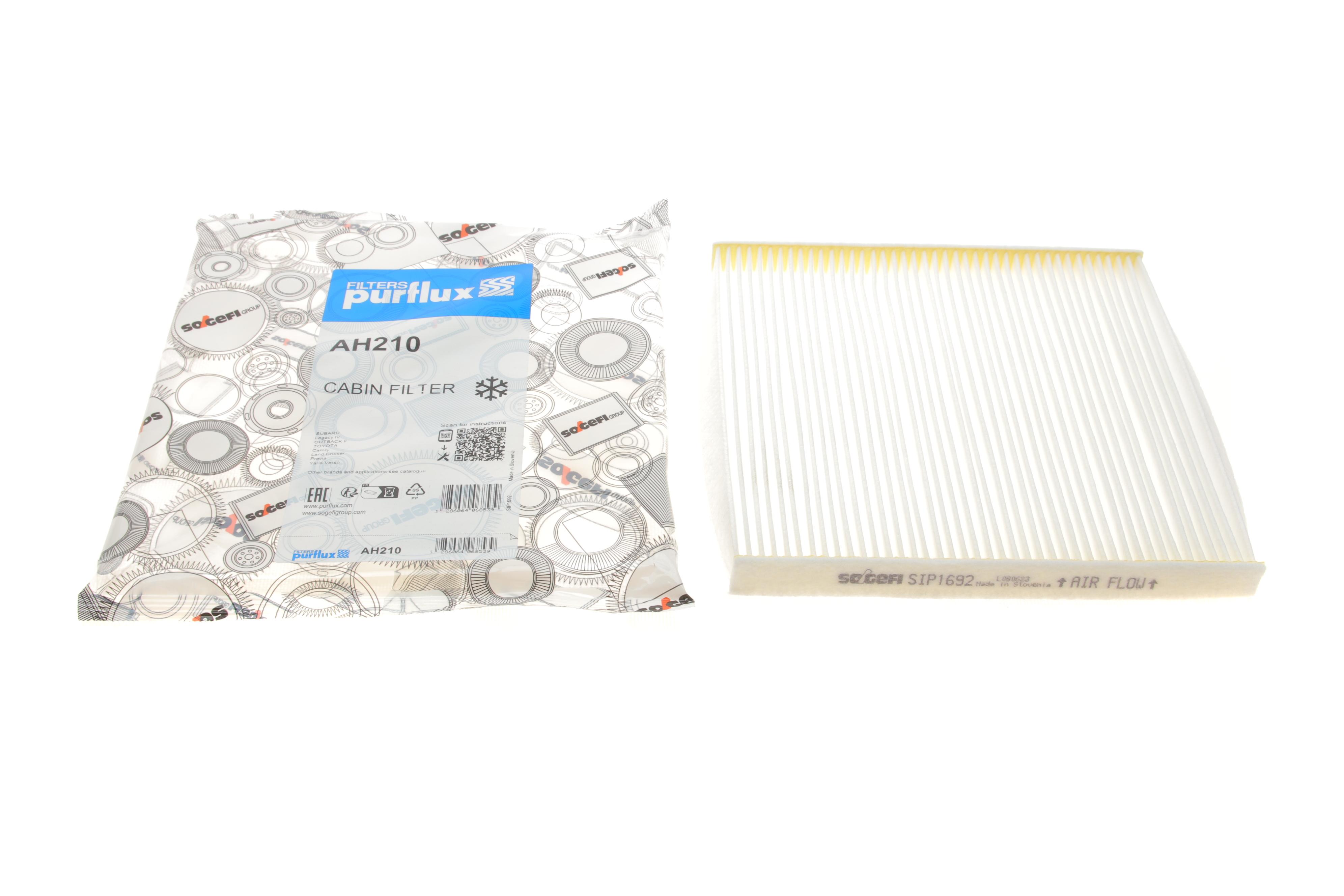 Фільтр салону Toyota Land Cruiser/Yaris 99- (216x215)