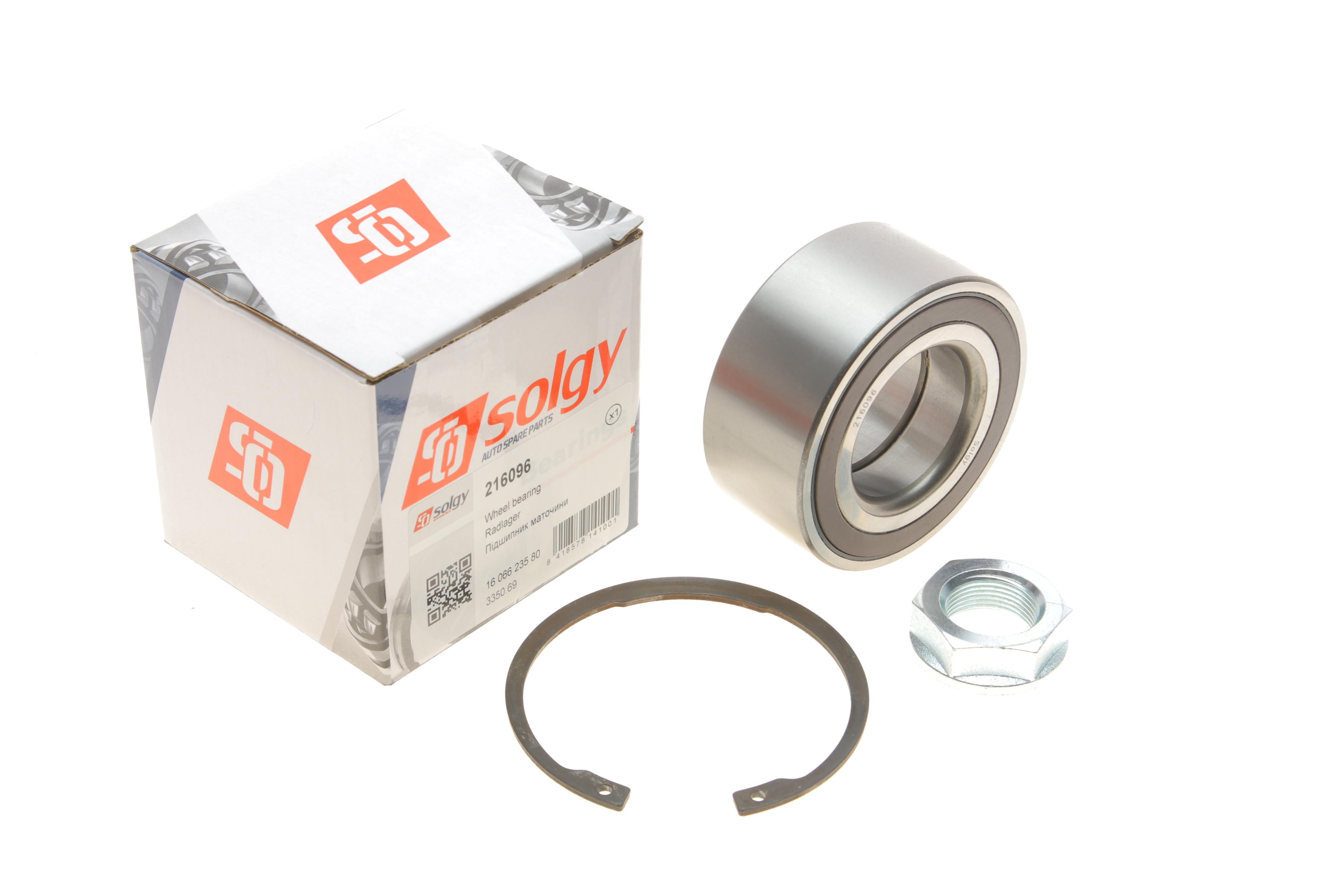 Підшипник маточини (передньої) Citroen Berlingo 1.6i/1.6HDi 08- (42х82х36) (+ABS) (к-кт)