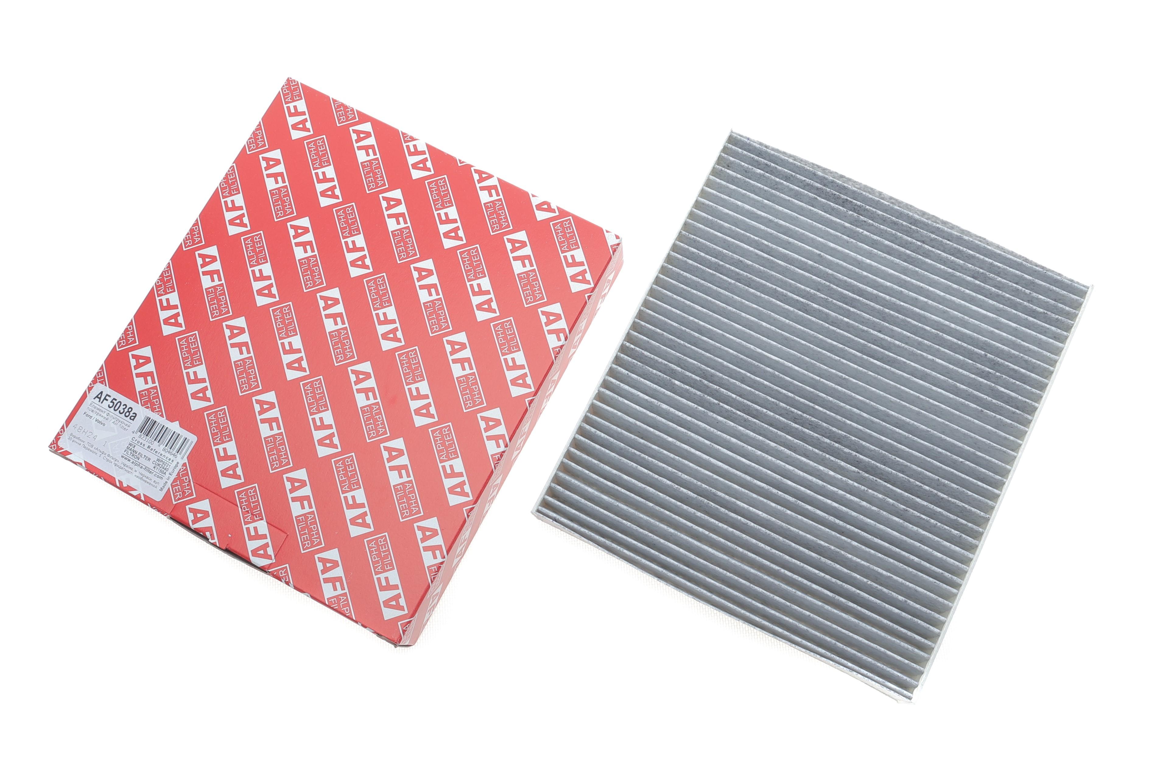 Фільтр салону Ford Focus 1.6i-2.0TDCI 04- (вугільний)