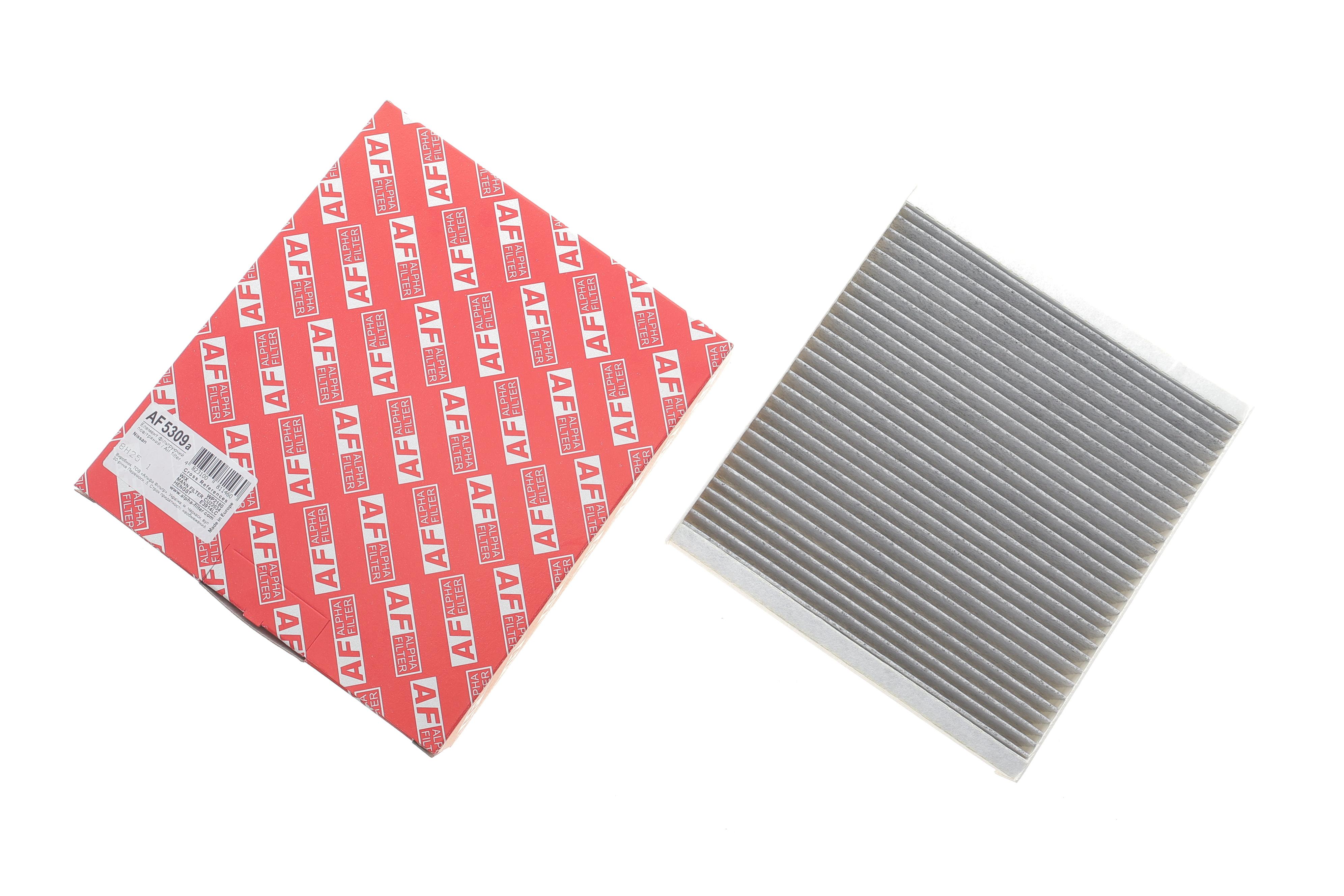 Фільтр салону Nissan Qashqai III 21-/X-Trail IV 22- (вугільний)