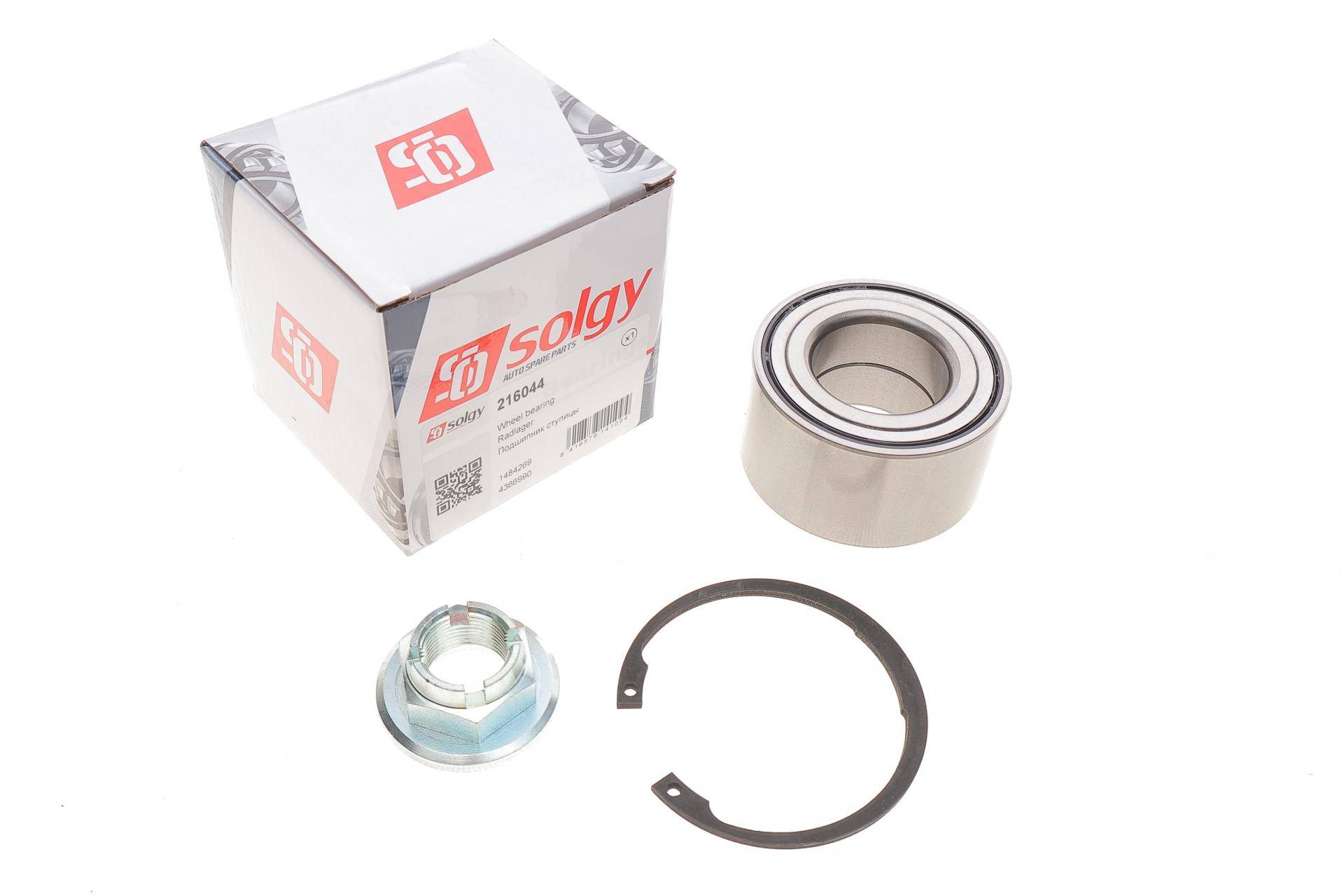 Підшипник маточини (передньої) Ford Connect 02- (+ABS) (к-кт)