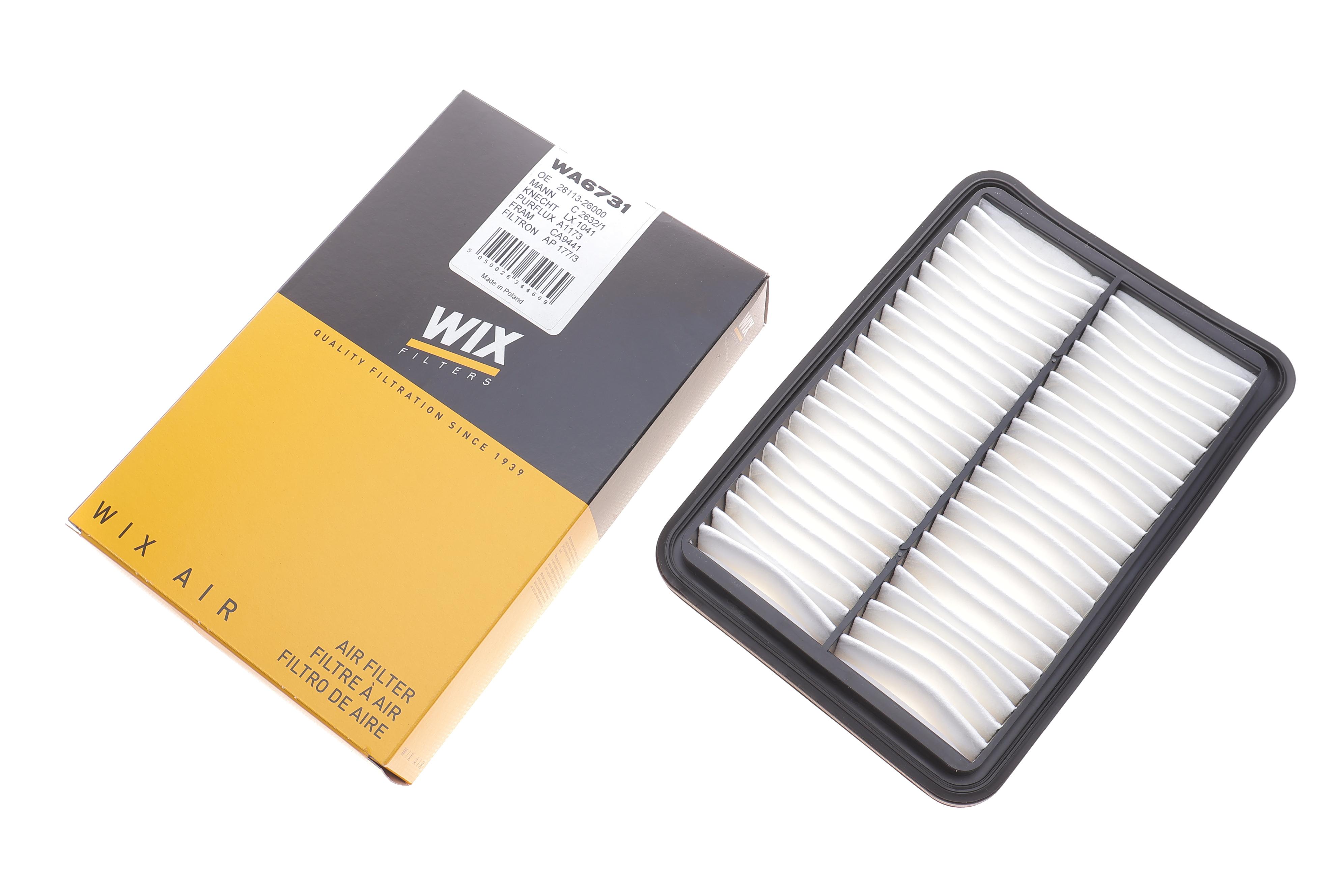 Фільтр повітряний Hyundai Santa Fe I 2.0CRDI/2.0-2.7 01-06