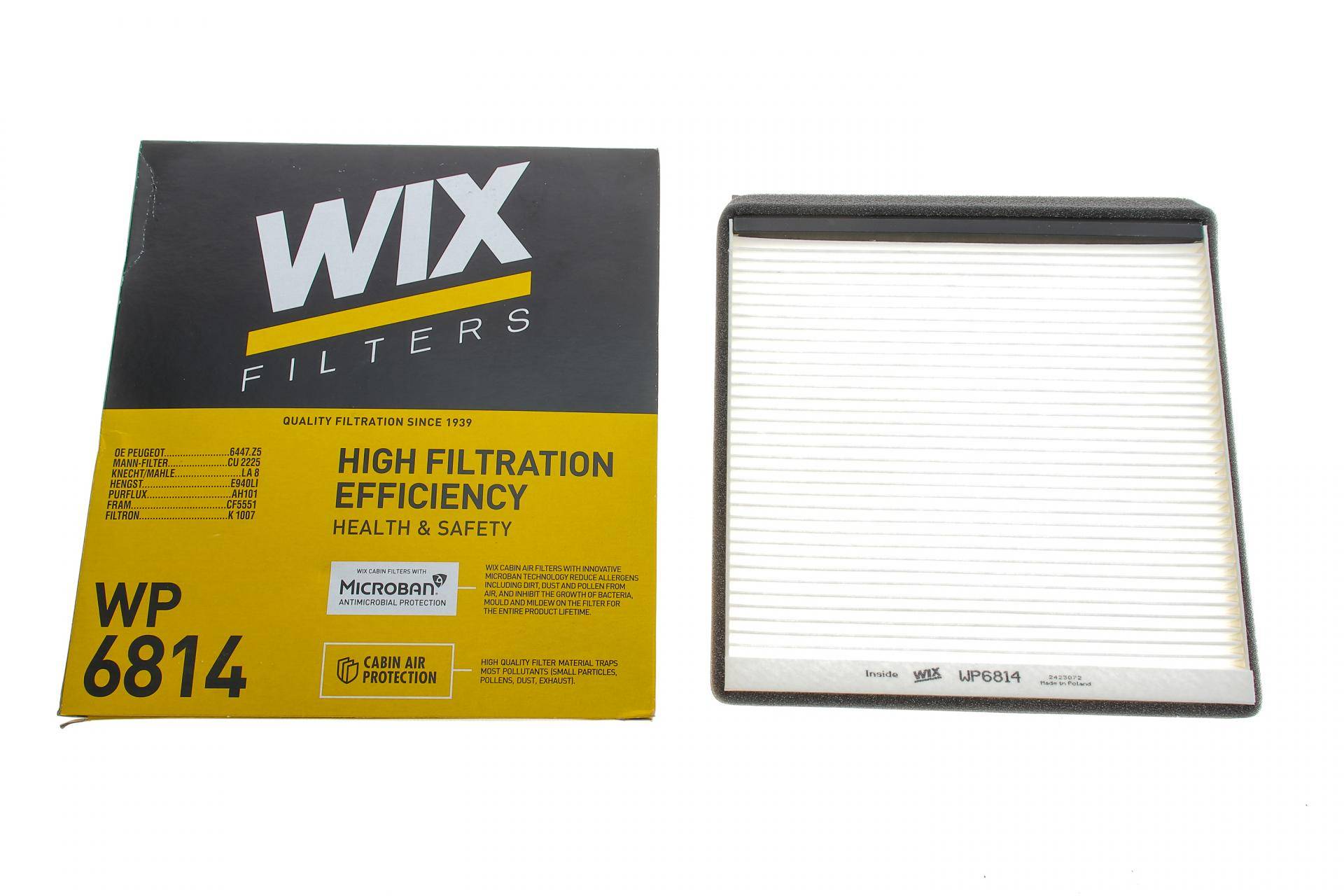 Фільтр салону Citroen Berlingo/Peugeot Partner 96-