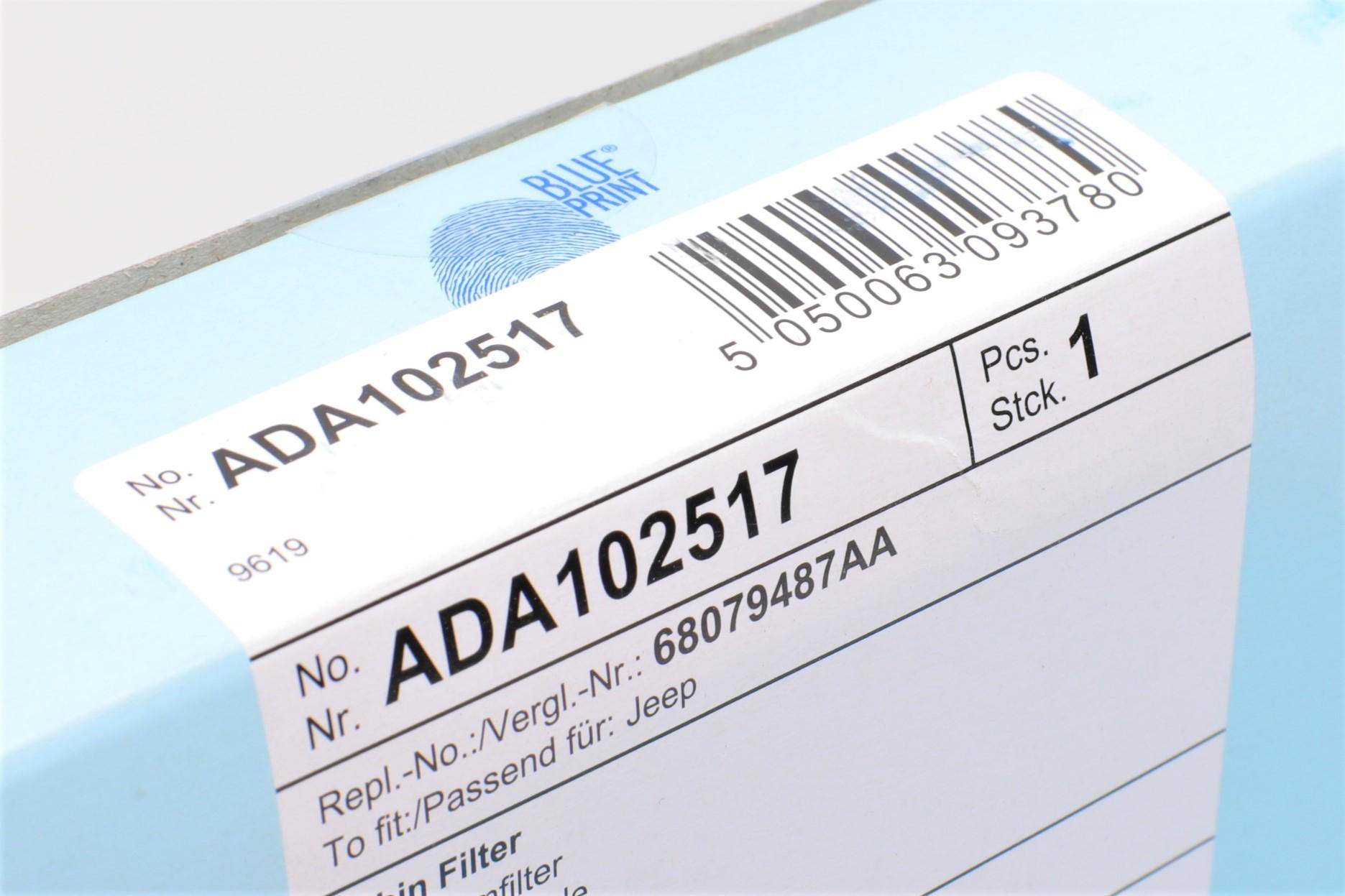 Фільтр салону Jeep Grand Cherokee 11-