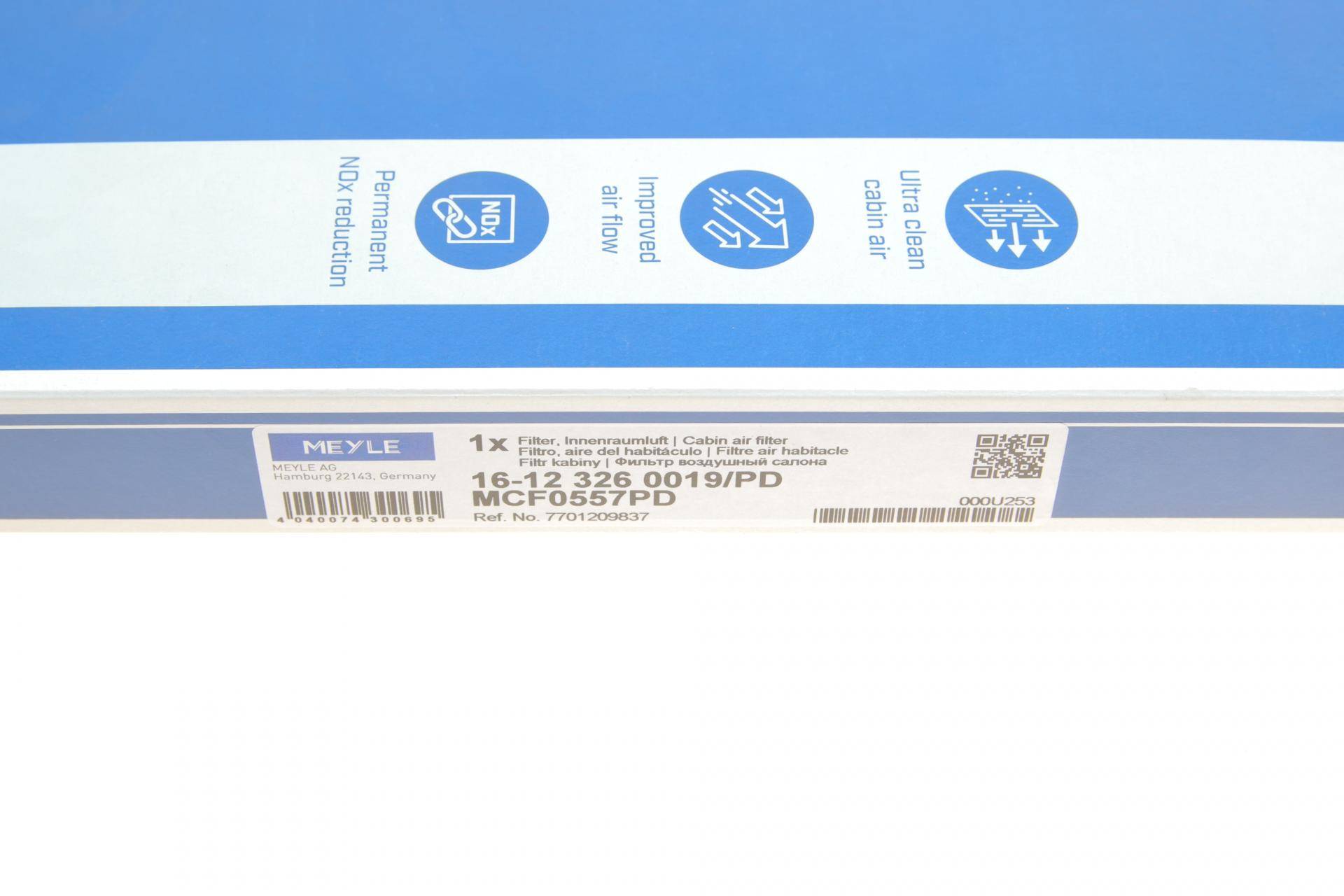 Фільтр салону Renault Kangoo 08-/ Master 10- (вугільний) (к-кт 2шт)