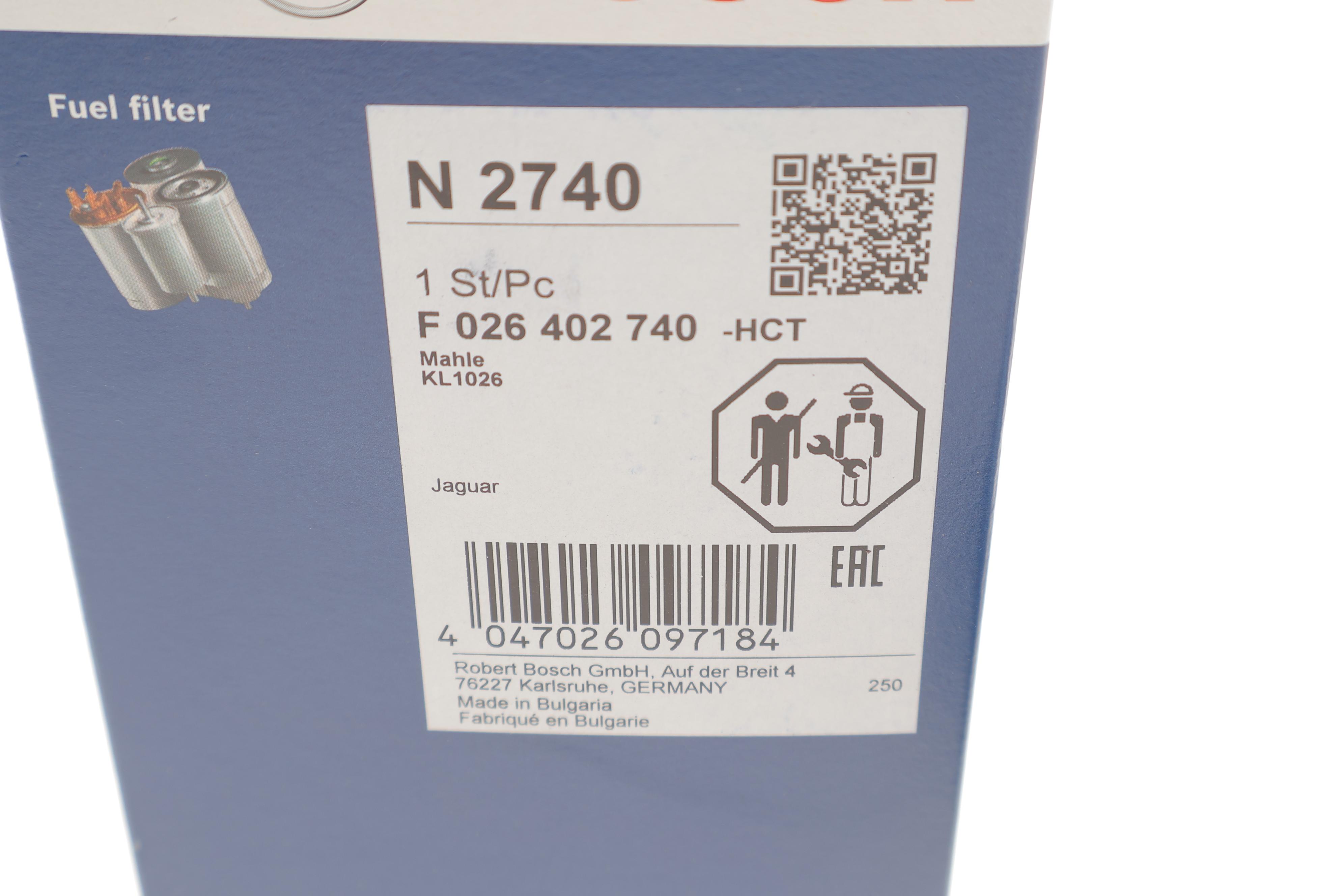 Фільтр паливний Jaguar XF/XJ 3.0D 09-