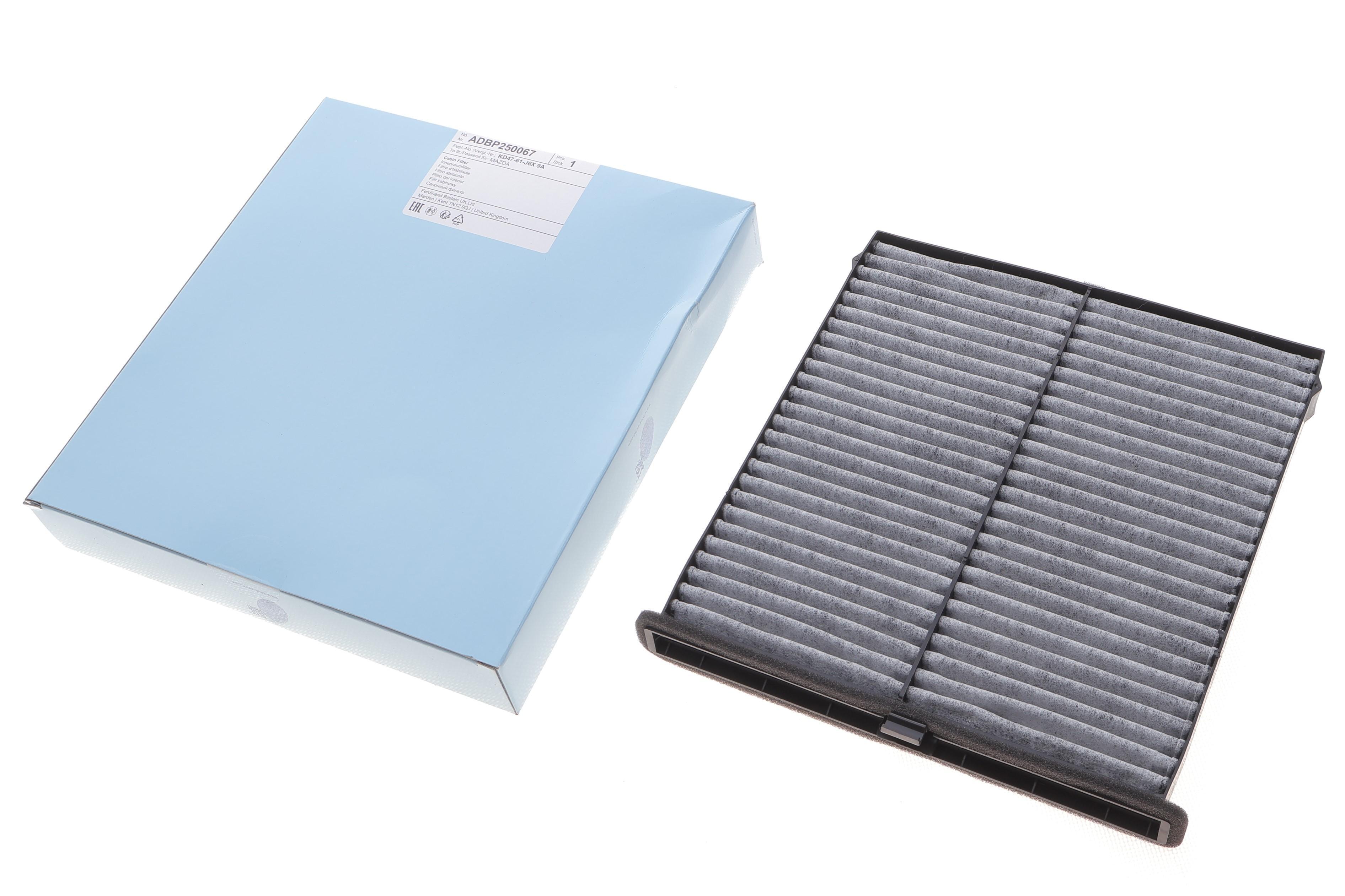 Фільтр салону Mazda 3/6/CX-5 1.5-2.5 11- (вугільний)