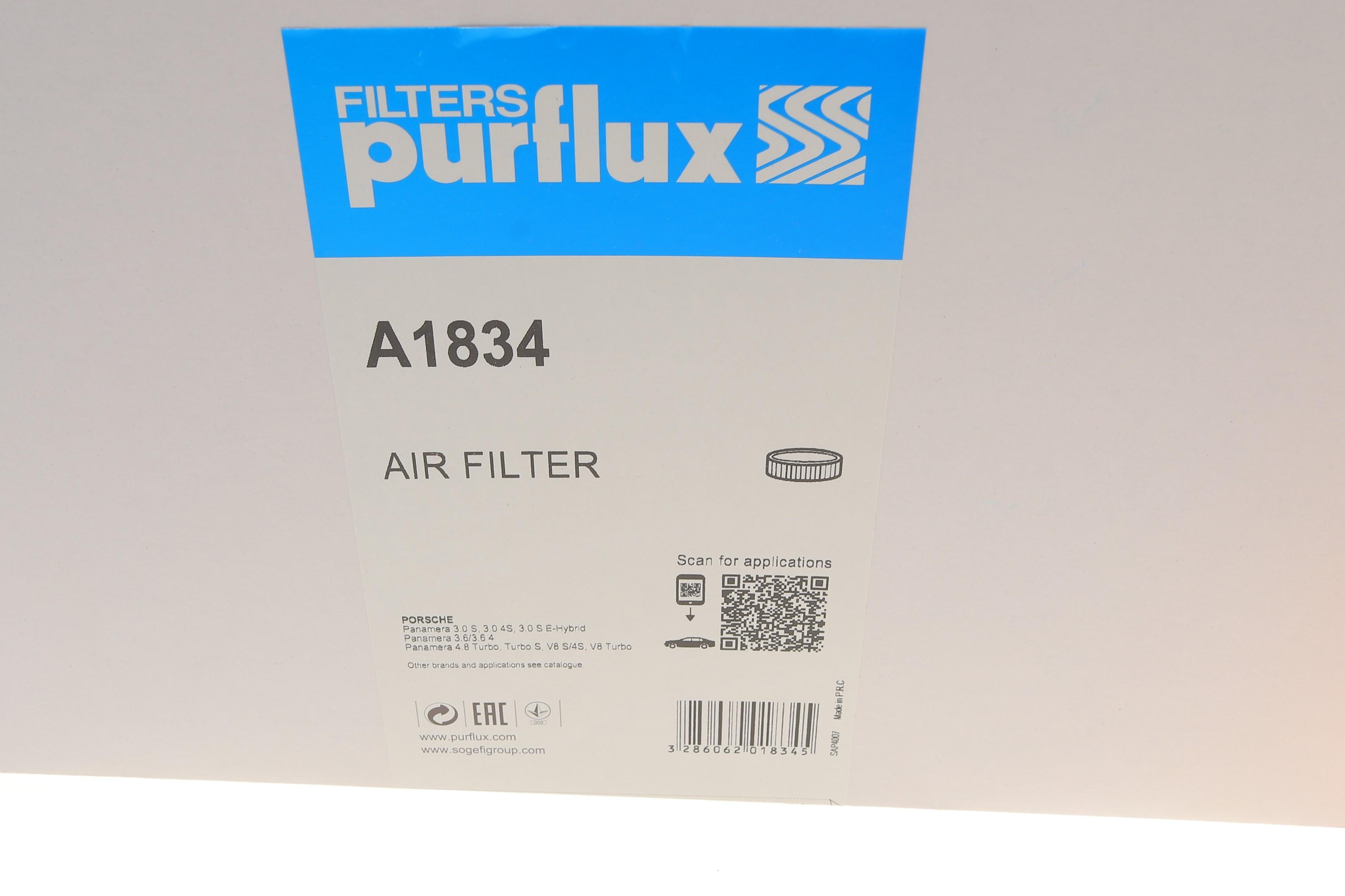 Фільтр повітряний Porsche Panamera 3.0-4.8/3.0D 09-16