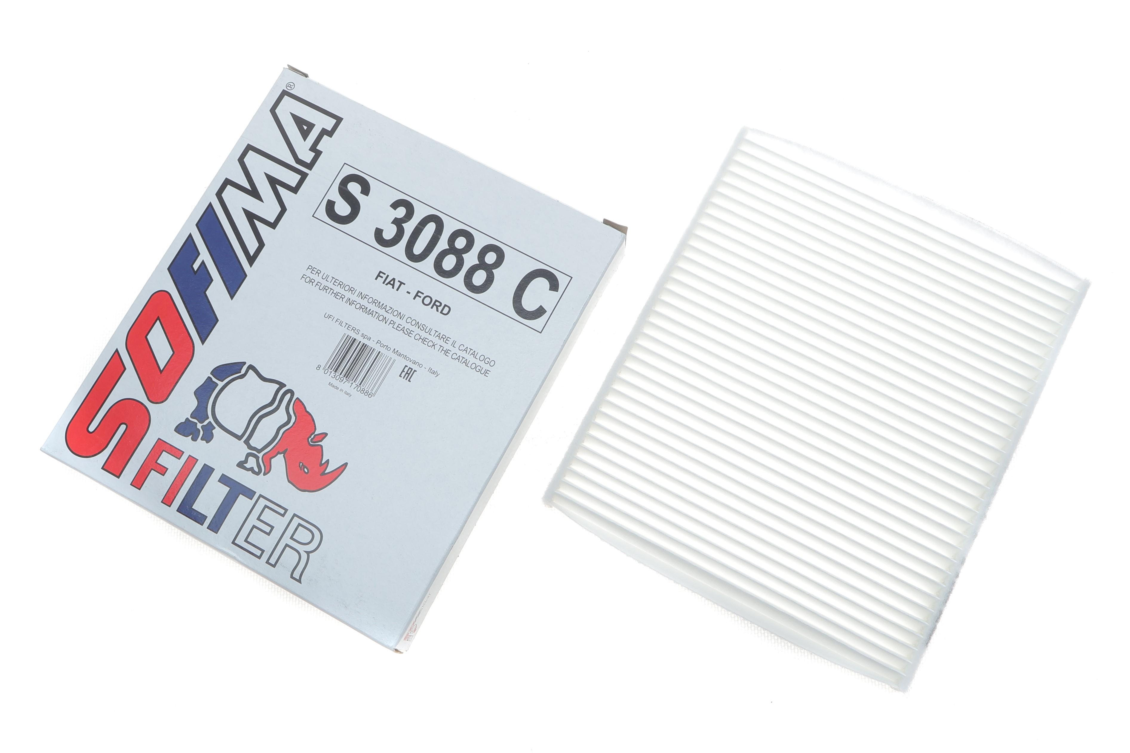 Фільтр салону Fiat Panda 1.1-1.4 JTD 95-/Ford Ka 1.2/1.3 TDCi 08-16