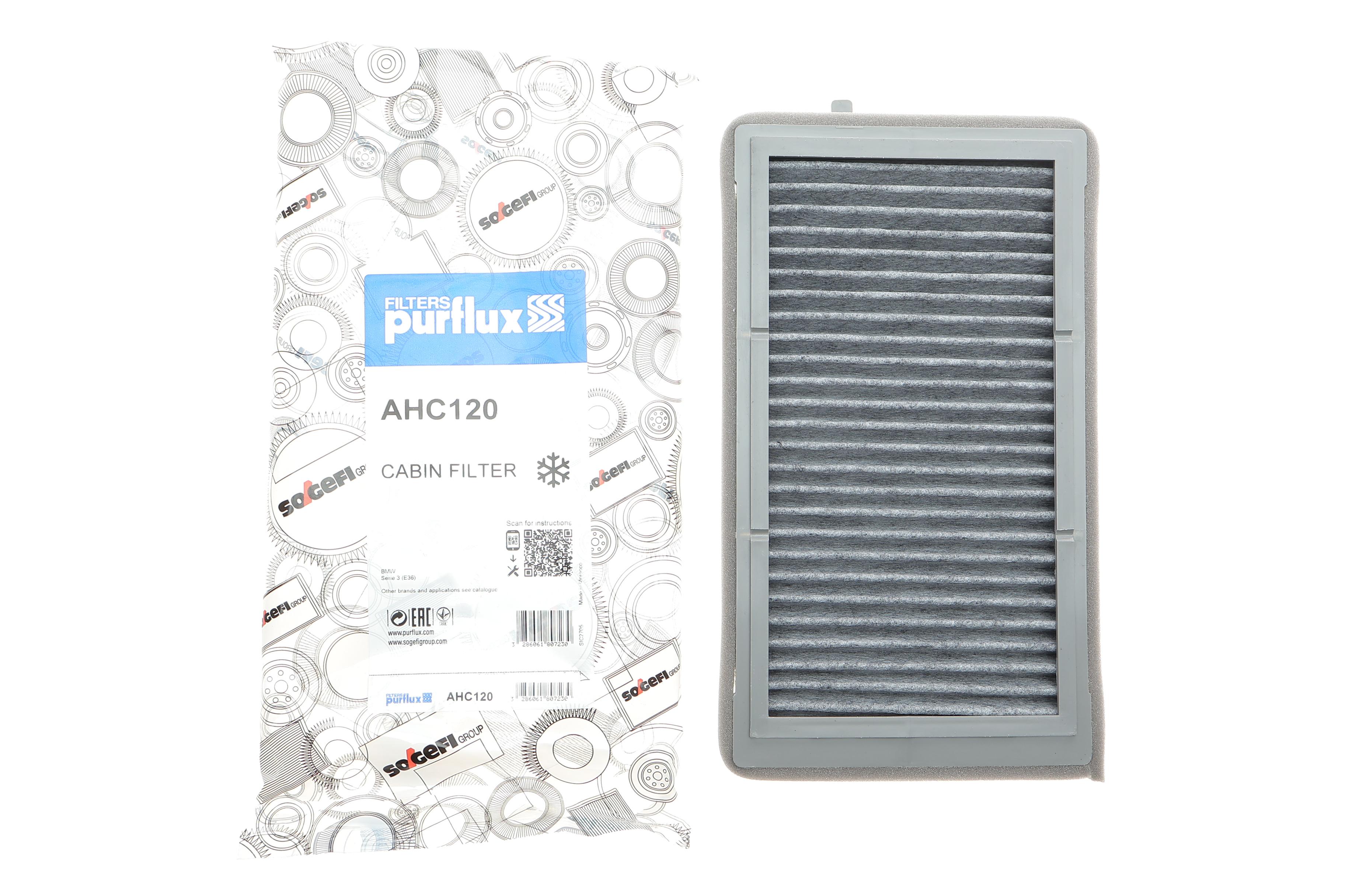 Фільтр салону BMW 3 (E36) 1.6-4.6 -99 (вугільний)