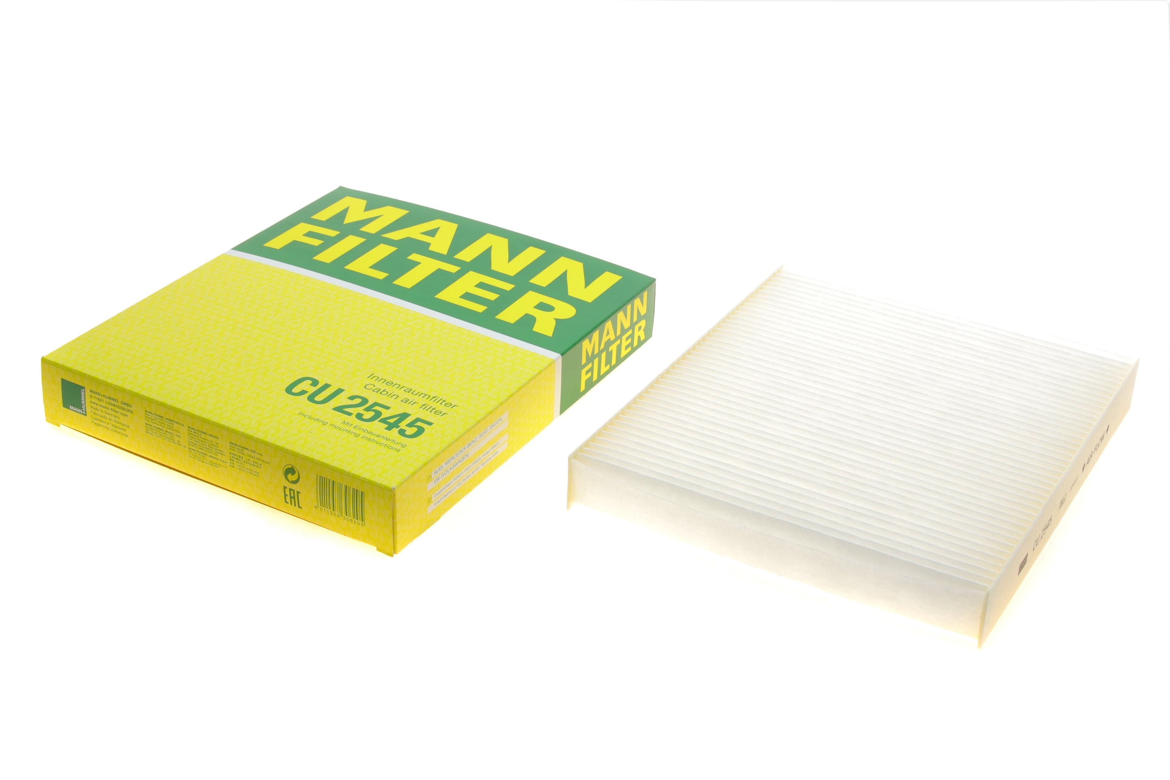 Фільтр салону Audi A2 00-05/Seat Ibiza/Skoda Fabia 99-10/Rapid 11-/VW Polo/Fox 02-12/MB G-class 00-