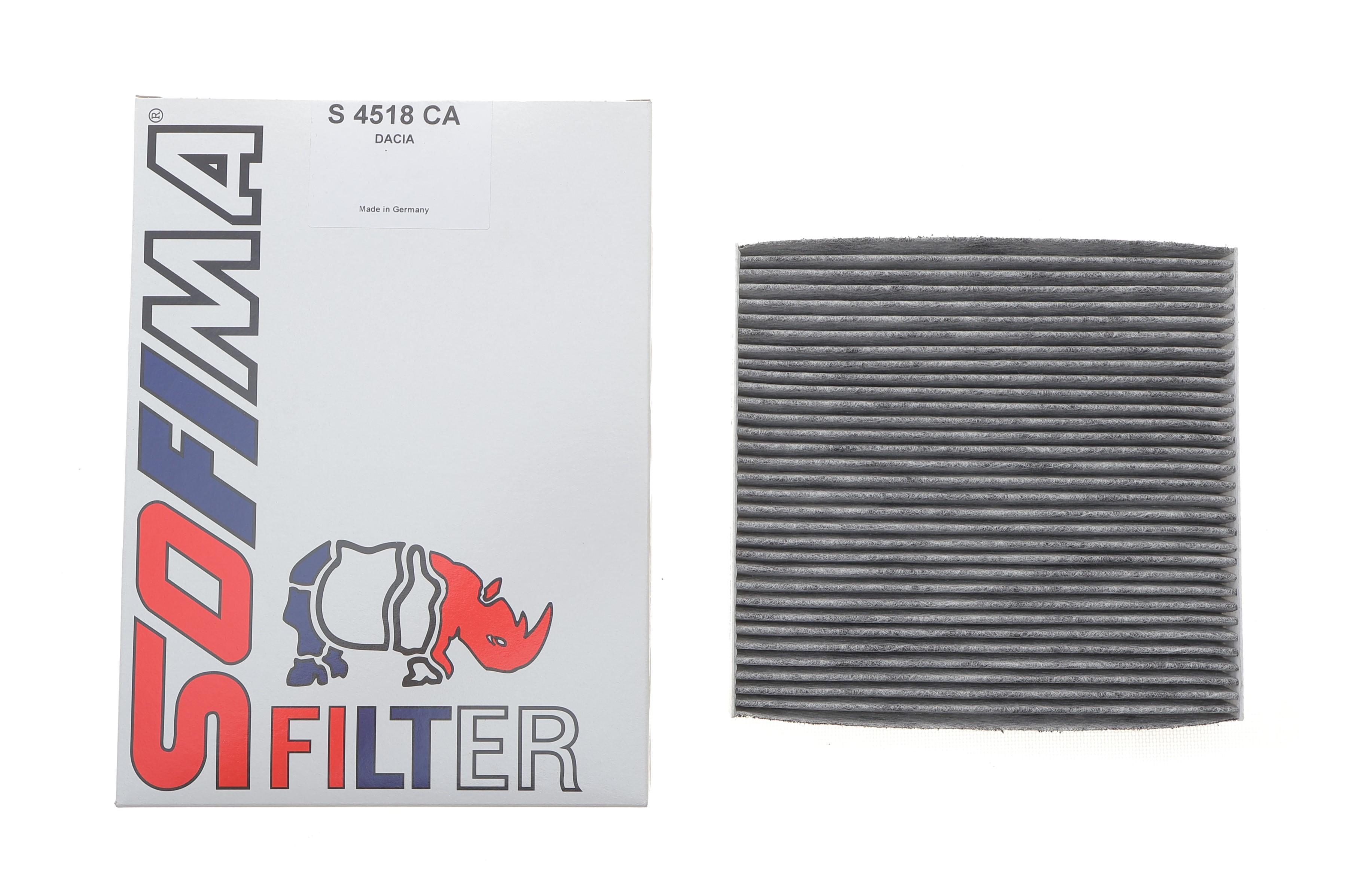 Фільтр салону Dacia Spring 20- (вугільний)