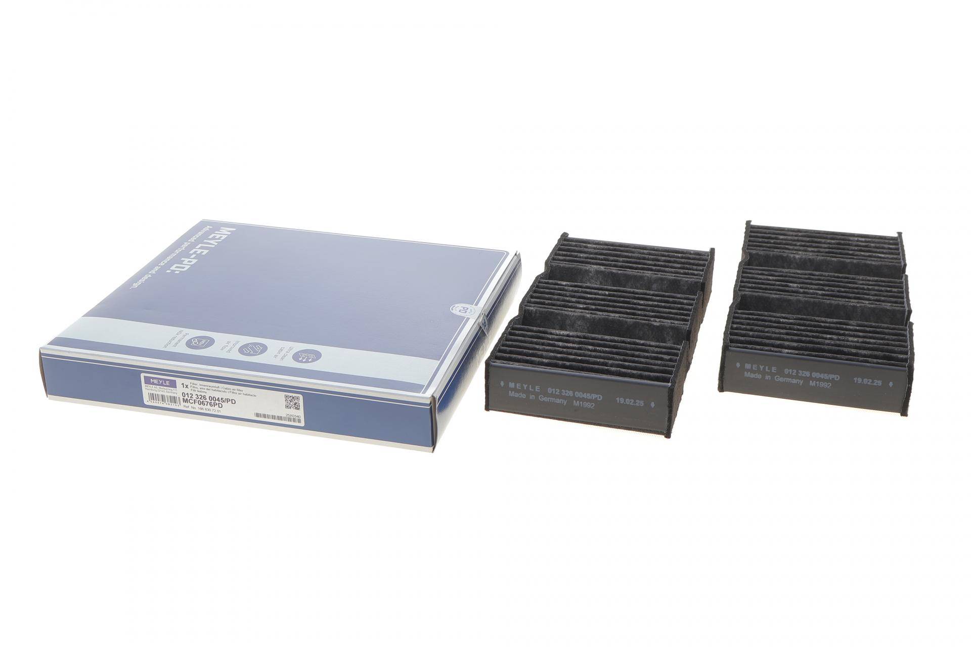 Фільтр салону MB M-class (W166) 11-15/GL-class (X166) 12-15 (вугільний/антиалергенний) (к-кт 2шт)