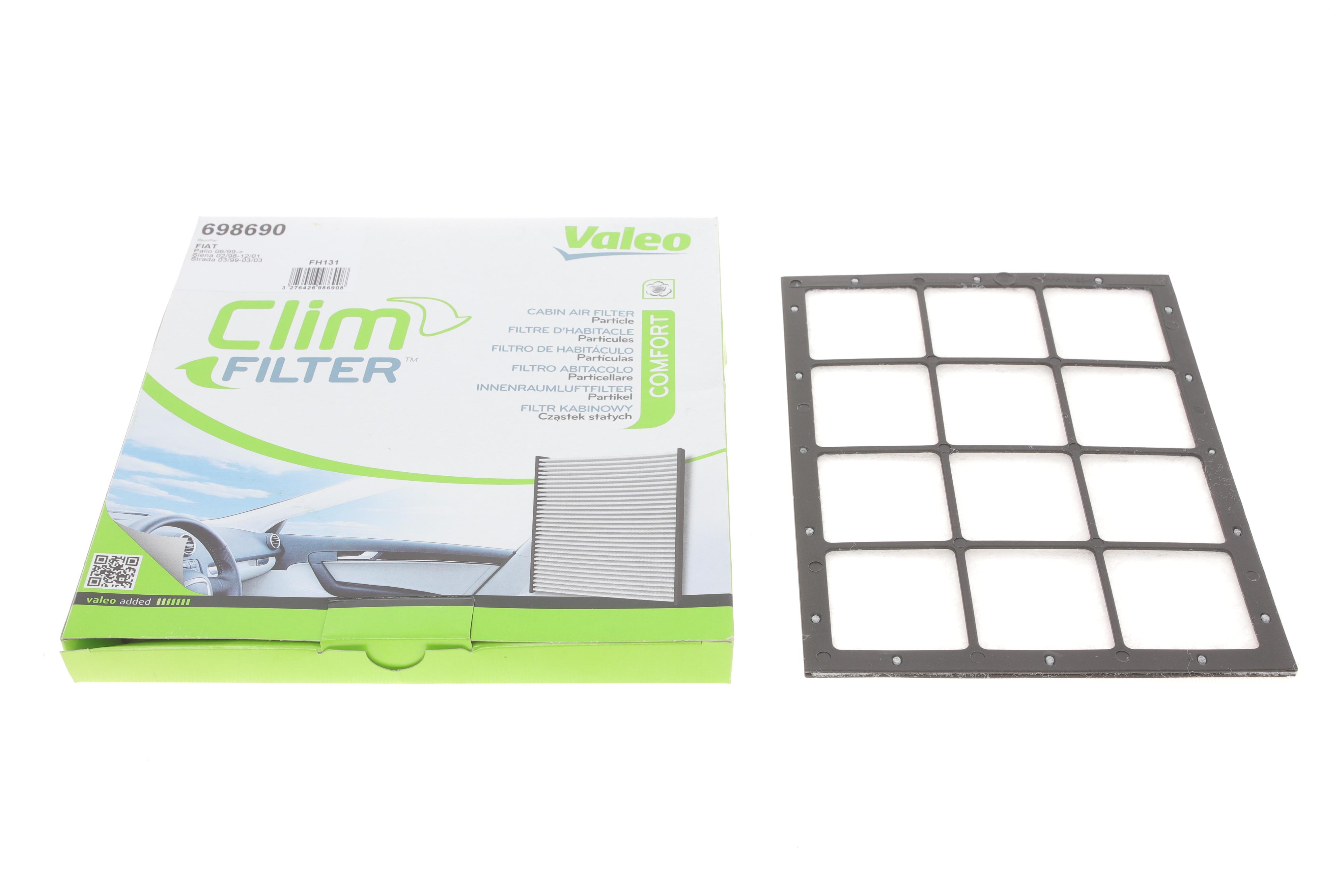 Фільтр салону Fiat Palio/Siena 96-12