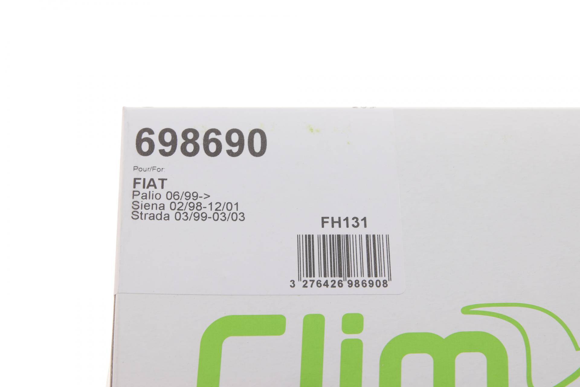 Фільтр салону Fiat Palio/Siena 96-12