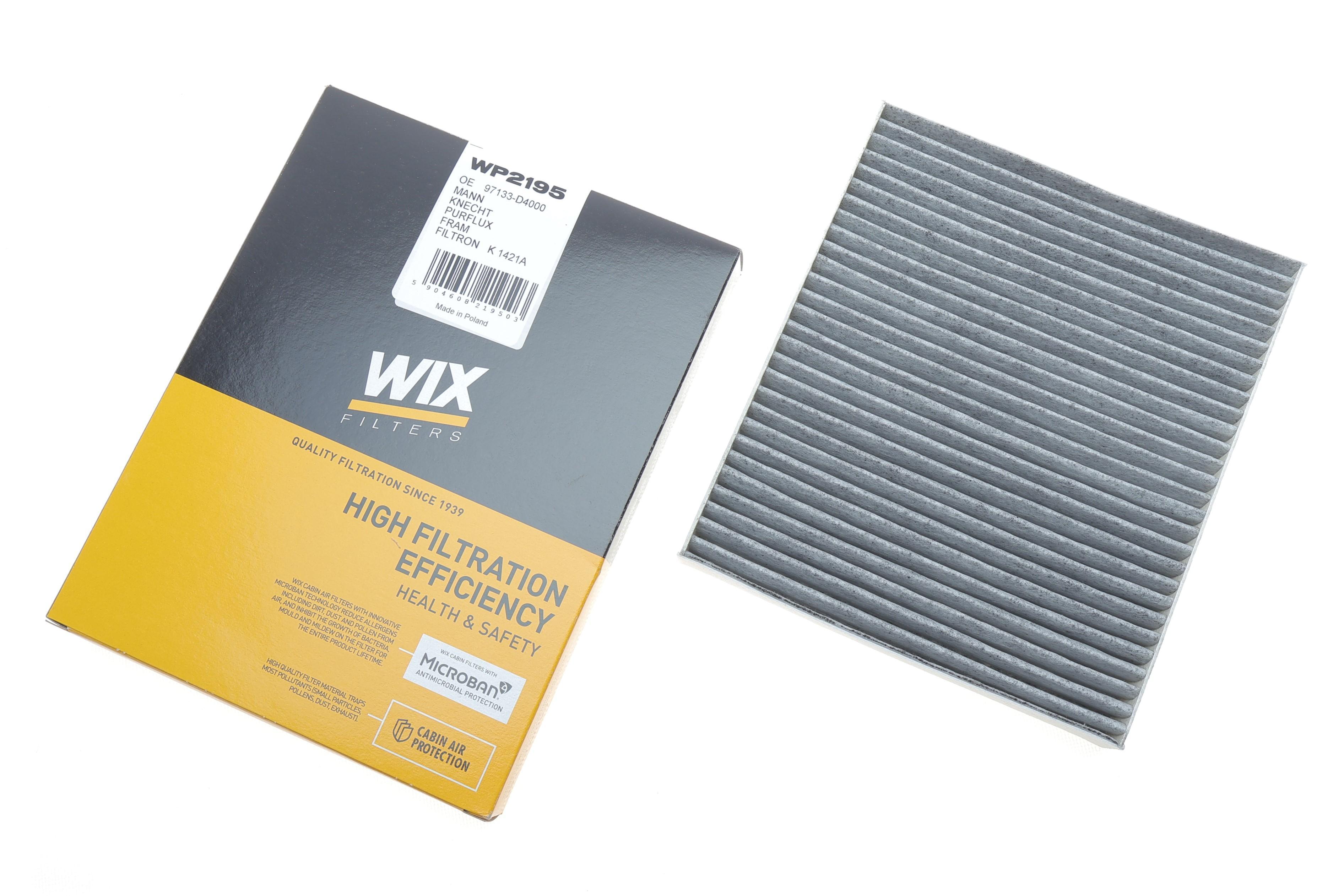 Фільтр салону Kia Optima 1.7 CRDi/2.0 CVVL/T-GDi 15- (вугільний)