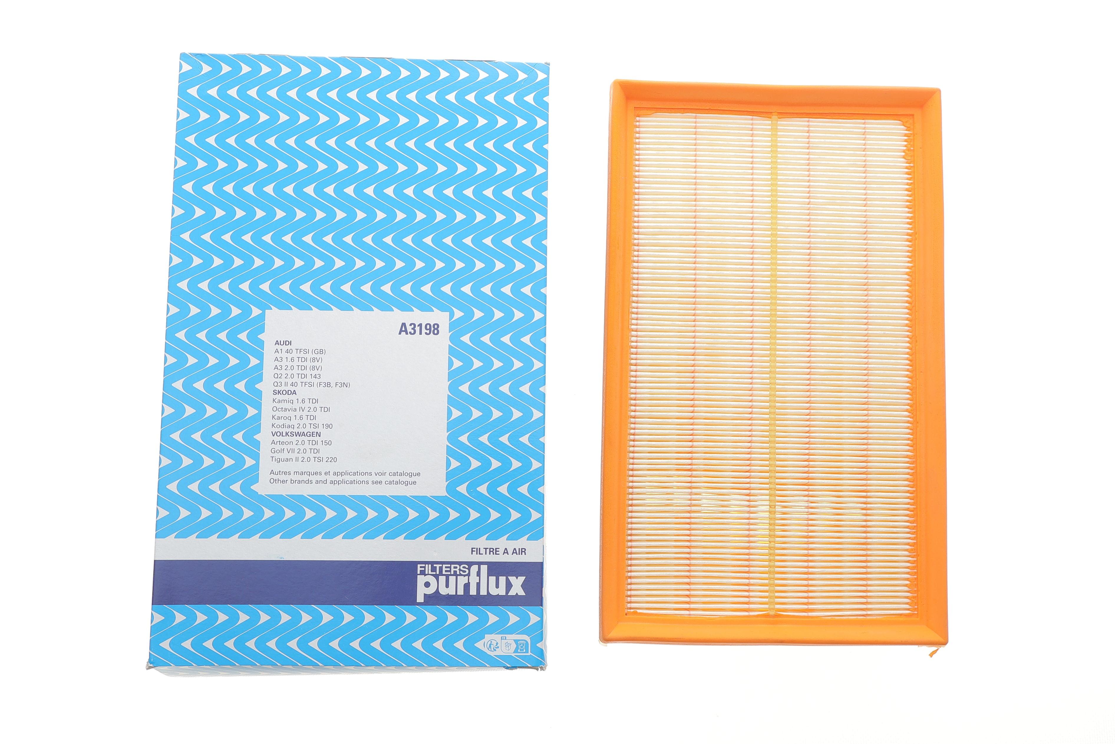 Фільтр повітряний Audi A3/Q3/Skoda Kodiaq/Karoq/Octavia/VW Caddy/Golf/T-Roc/T7/Tiguan 2.0TDI/TFSI 18-